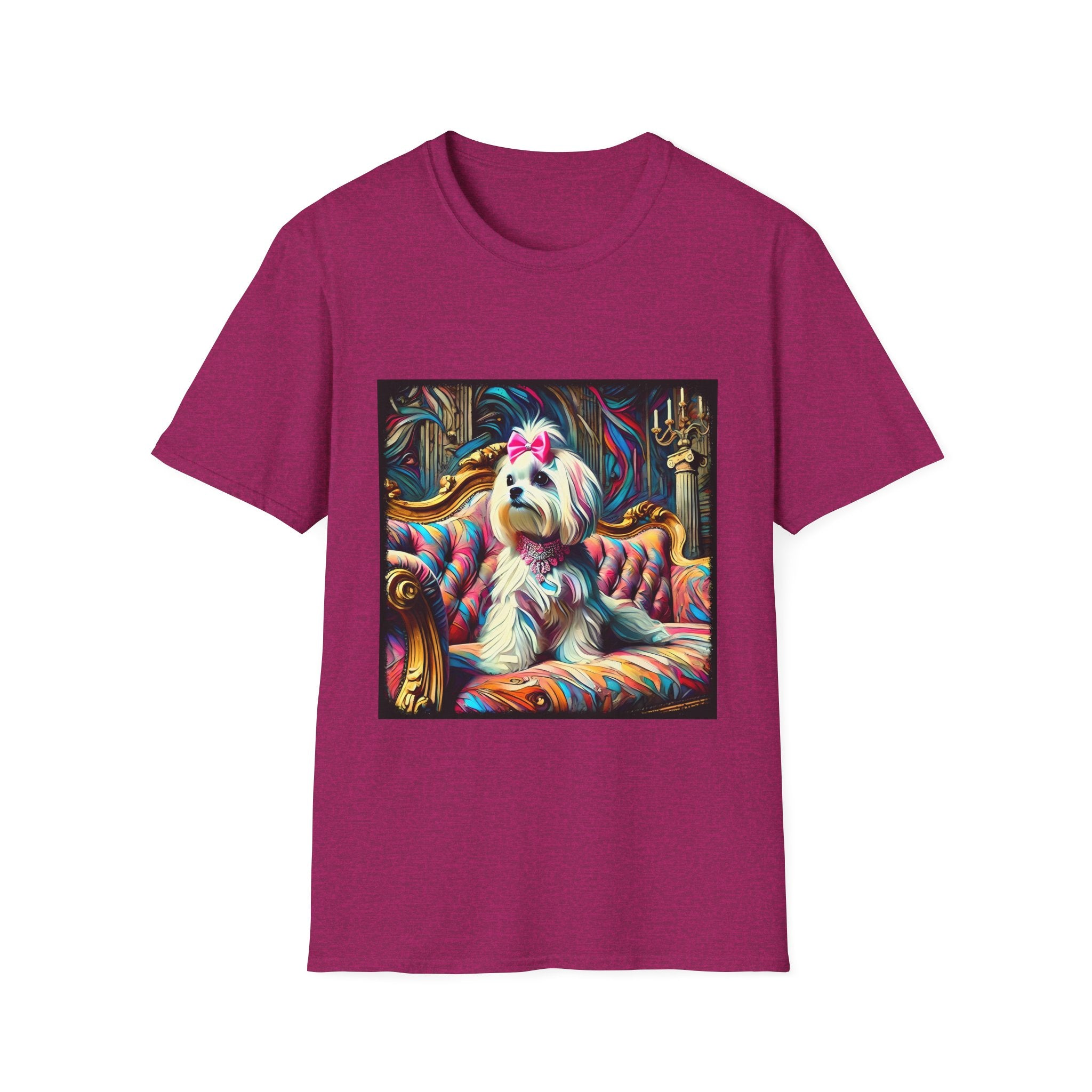 Maltese Diamond Princess Classic | Unisex Dog T-Shirt