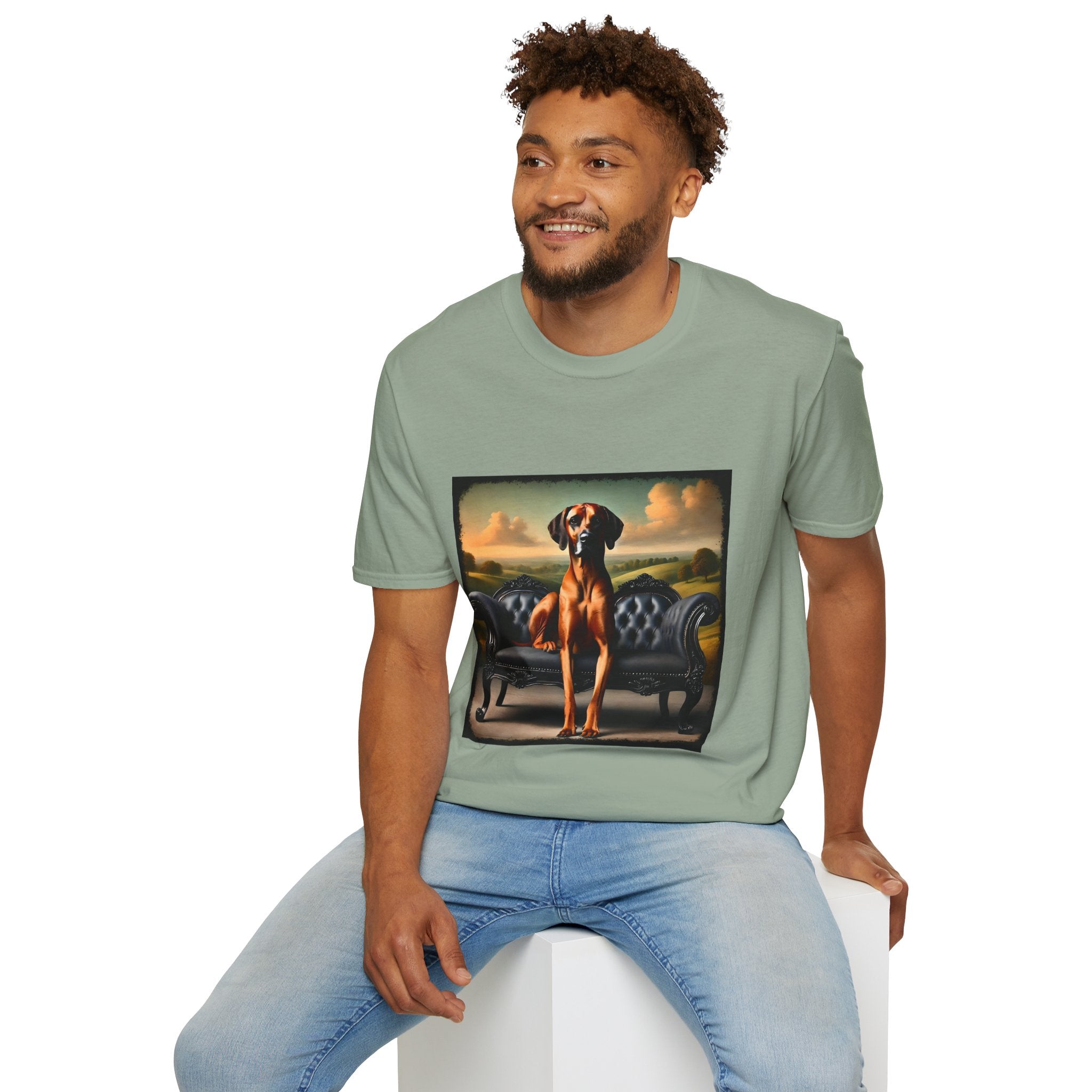 Rhodesian Ridgeback Portrait | Unisex Dog T-Shirt