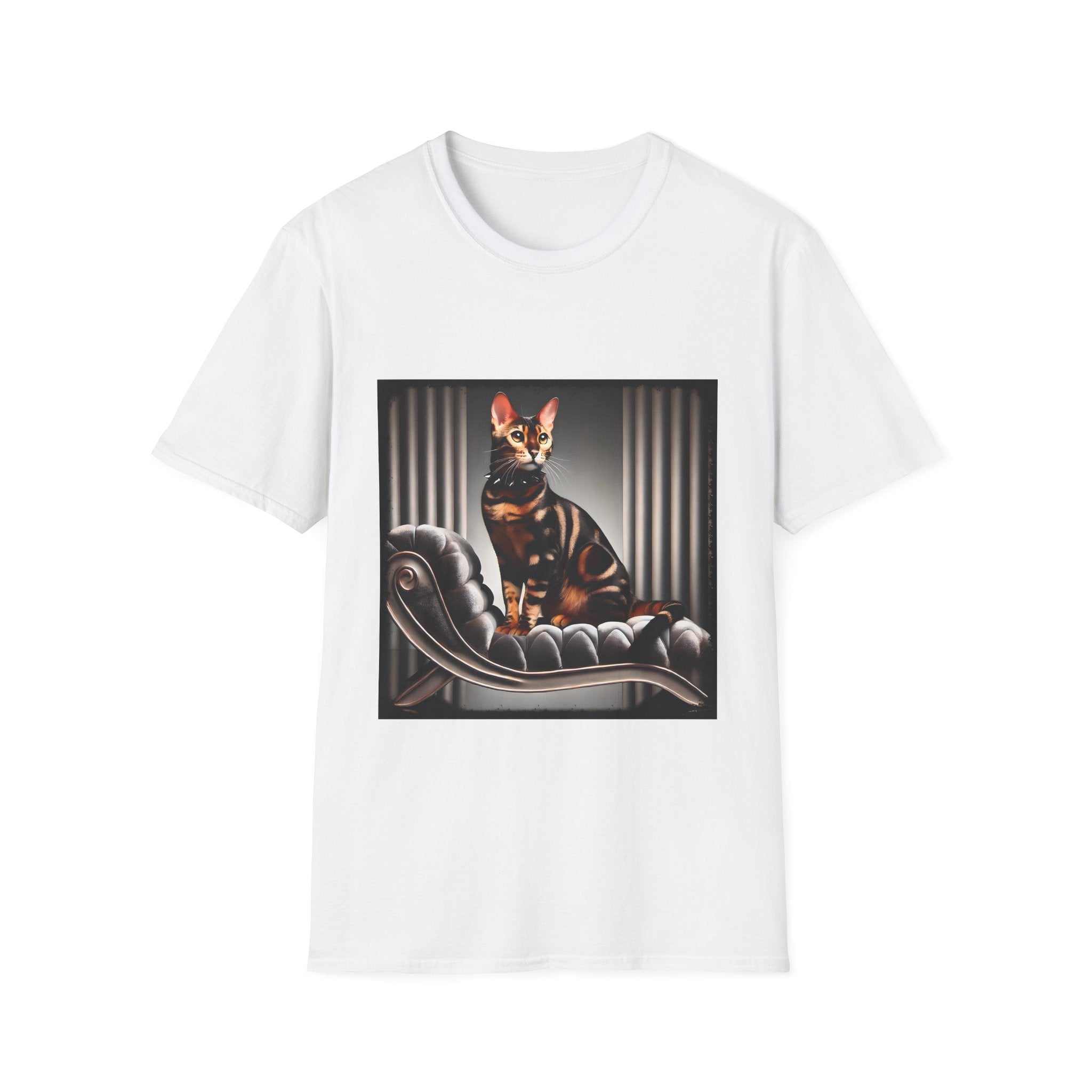Bengal Cat Spiked Seductress | Unisex Cat T-Shirt
