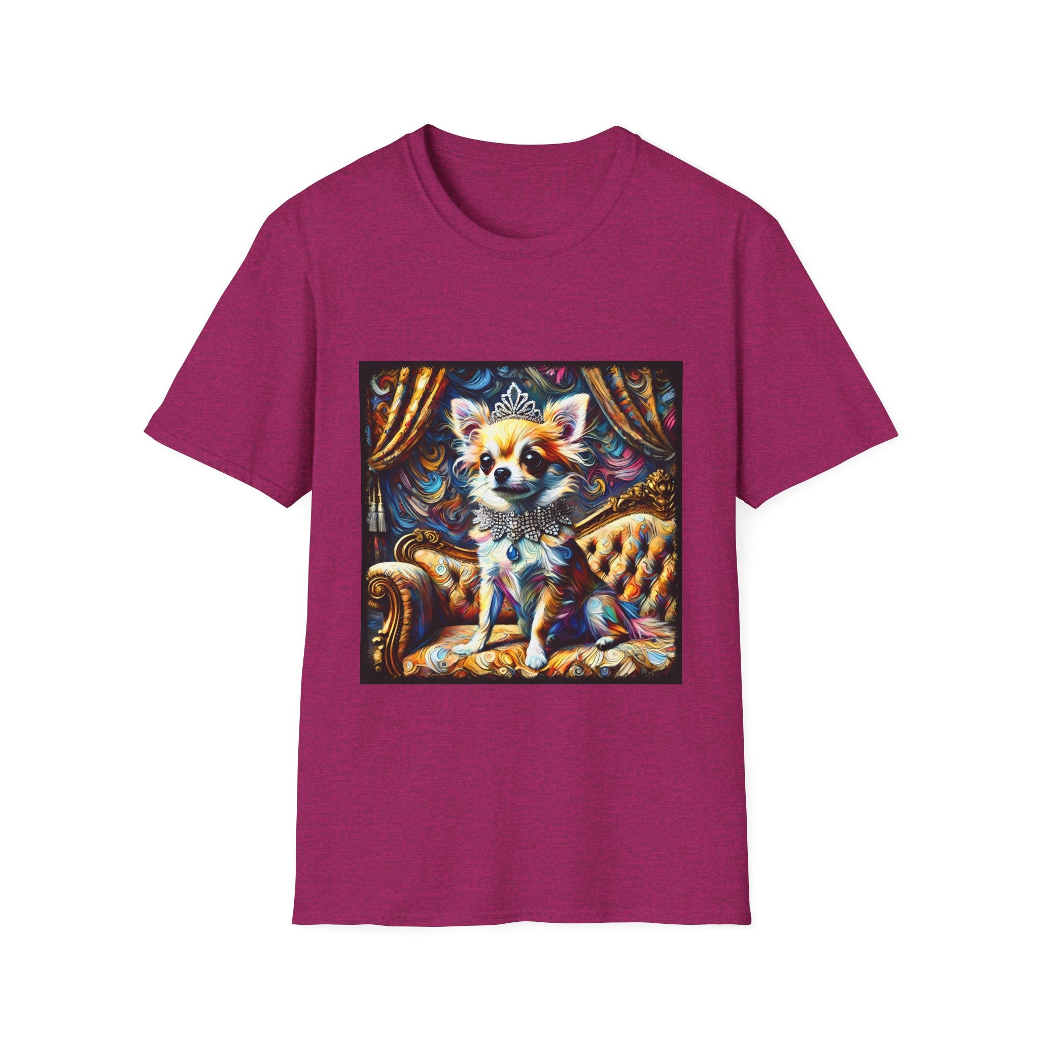Chihuahua Diamond Diva Swirl | Unisex Dog T-Shirt
