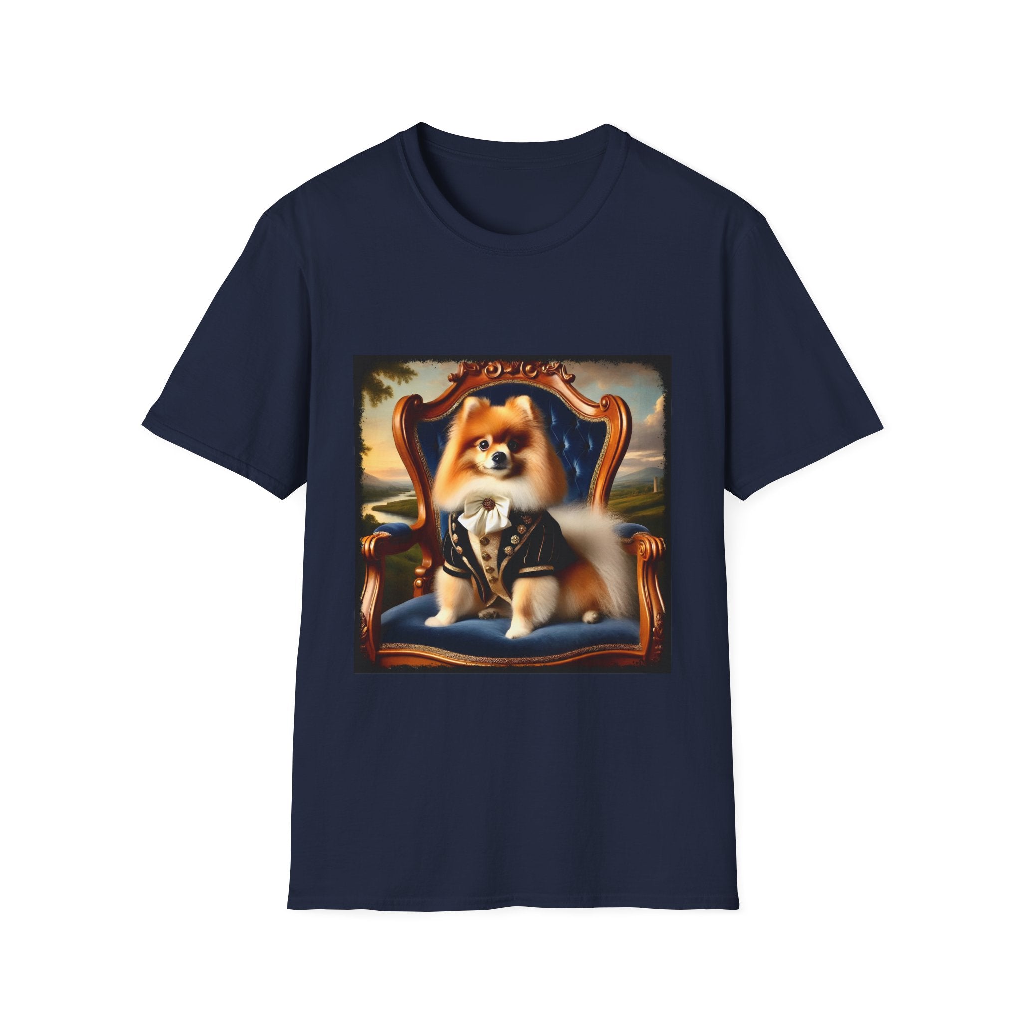Pomeranian Groomed Gentleman | Unisex Dog T-Shirt