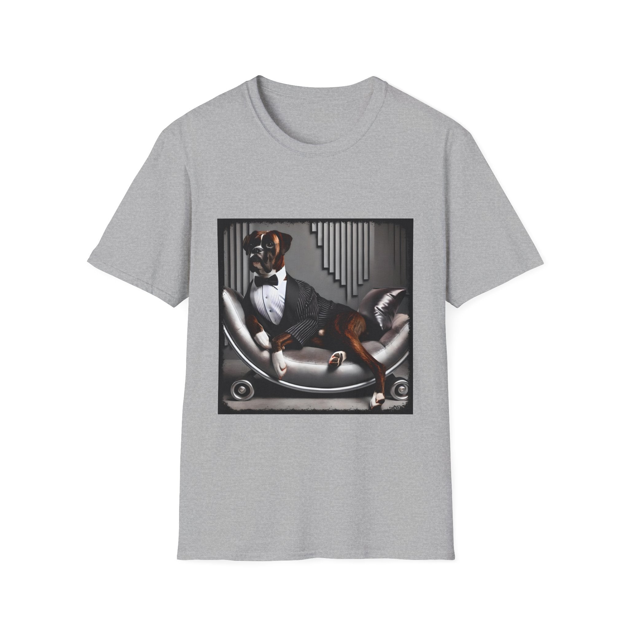 Boxer Classic Charm | Unisex Dog T-Shirt