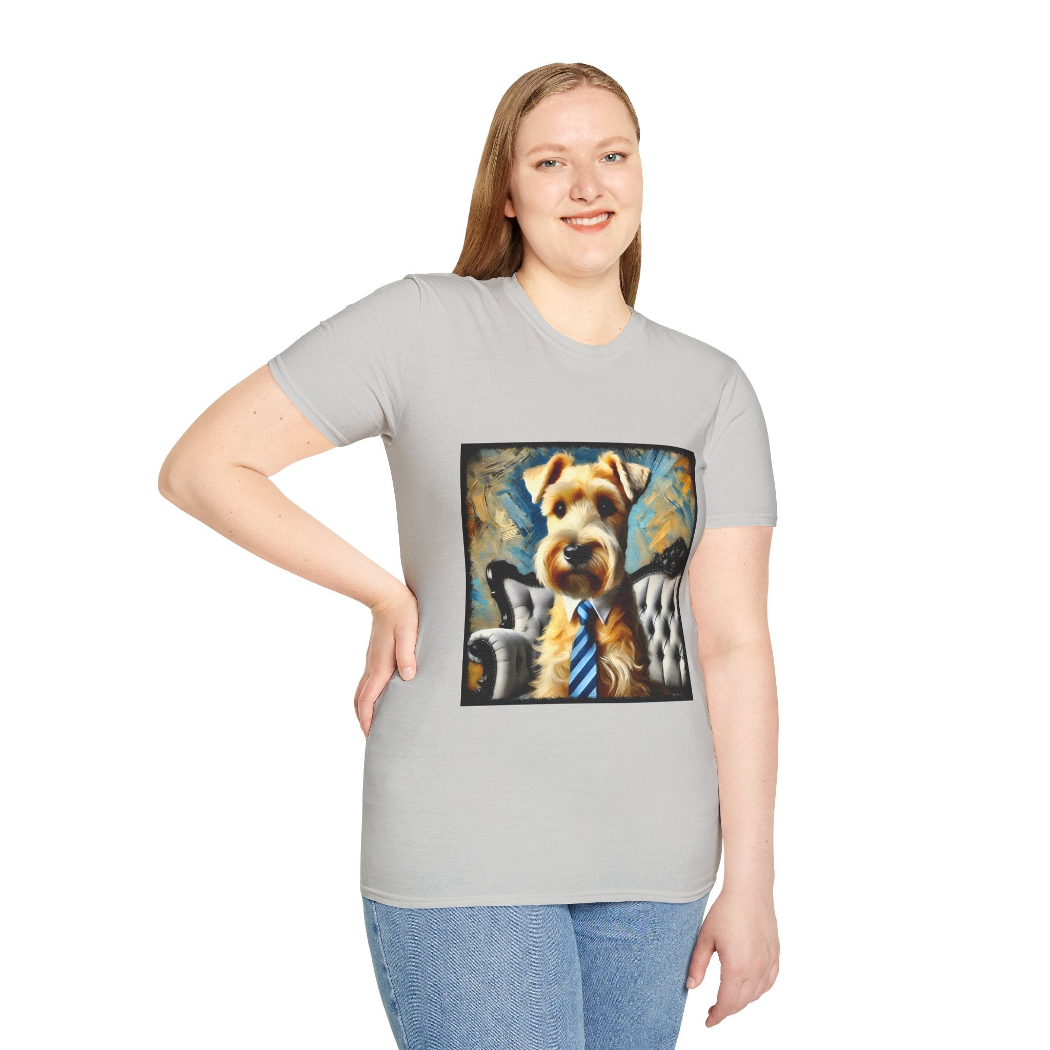 Wheaten Terrier Dapper Dawg | Unisex Dog T-Shirt