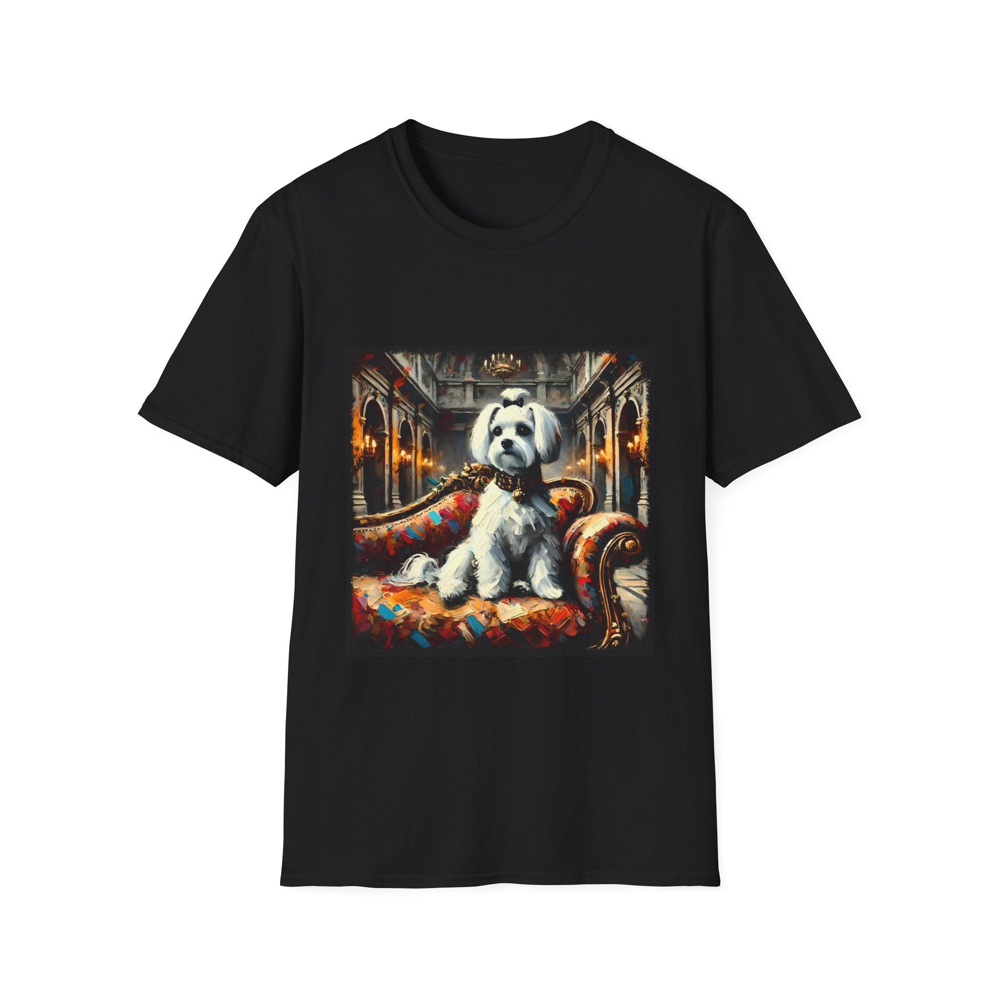 Maltese Bold Classic | Unisex Dog T-Shirt