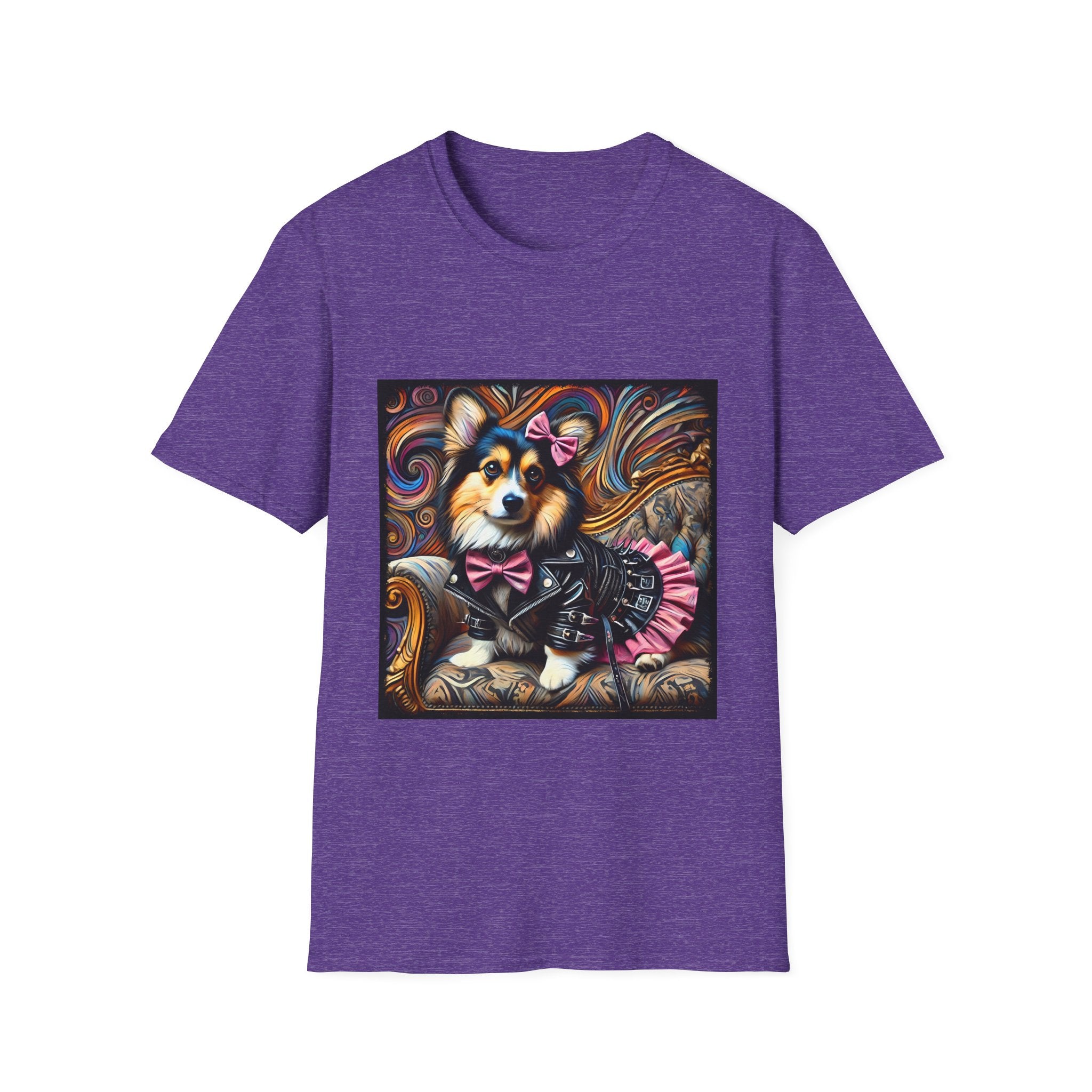Pembroke Welsh Corgi Edgy Rocker II | Unisex Dog T-Shirt