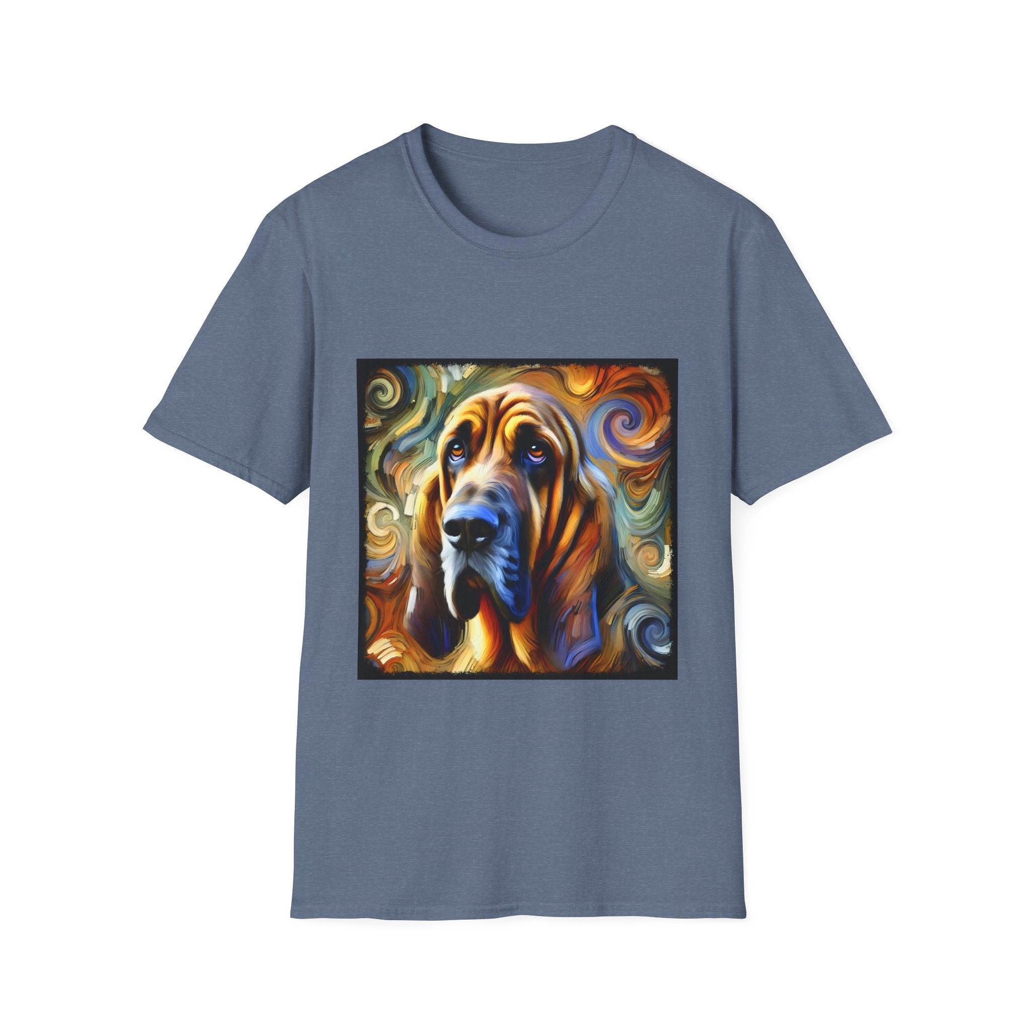 Bloodhound Warm Swirl | Unisex Dog T-Shirt