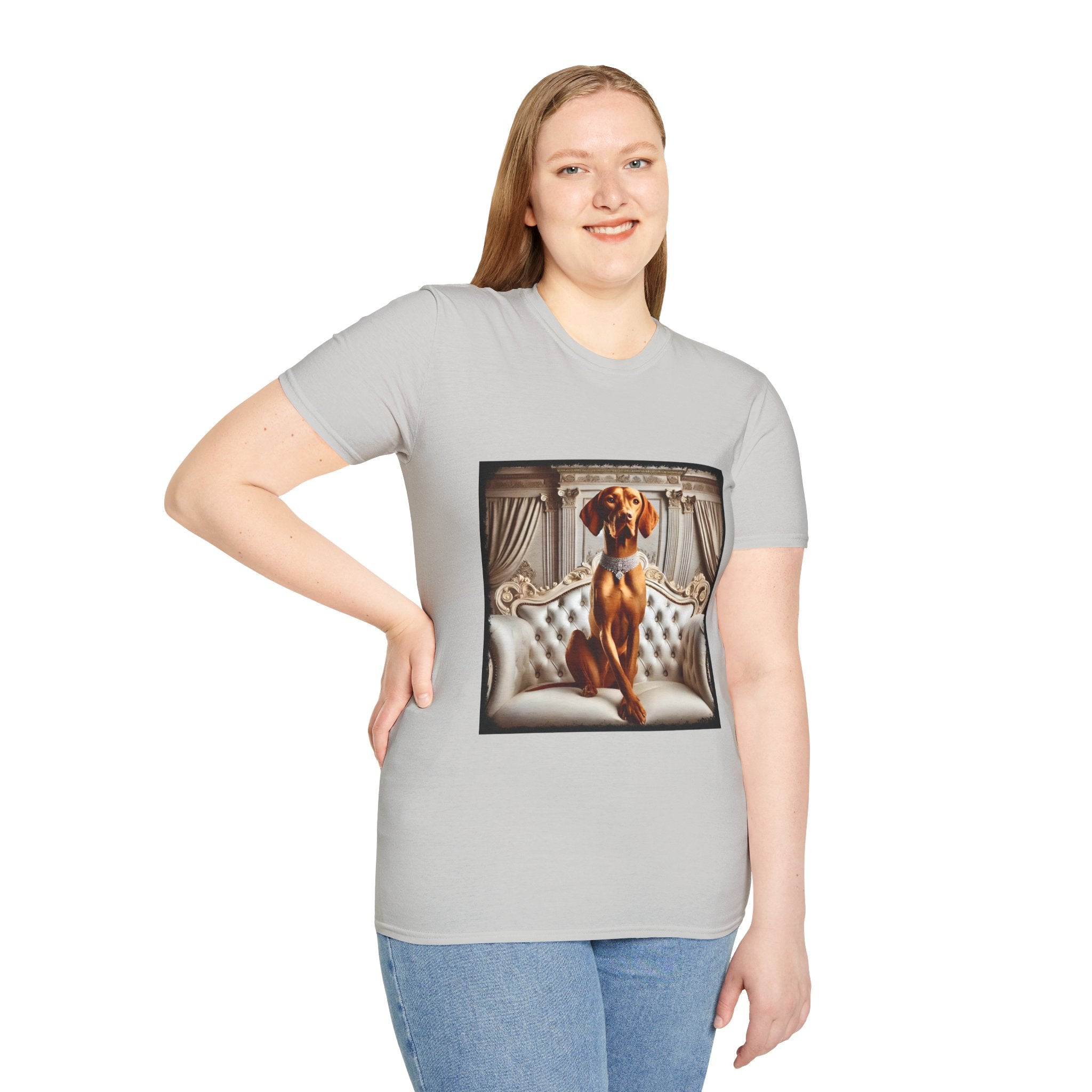 Vizsla Poised Posh | Unisex Dog T-Shirt