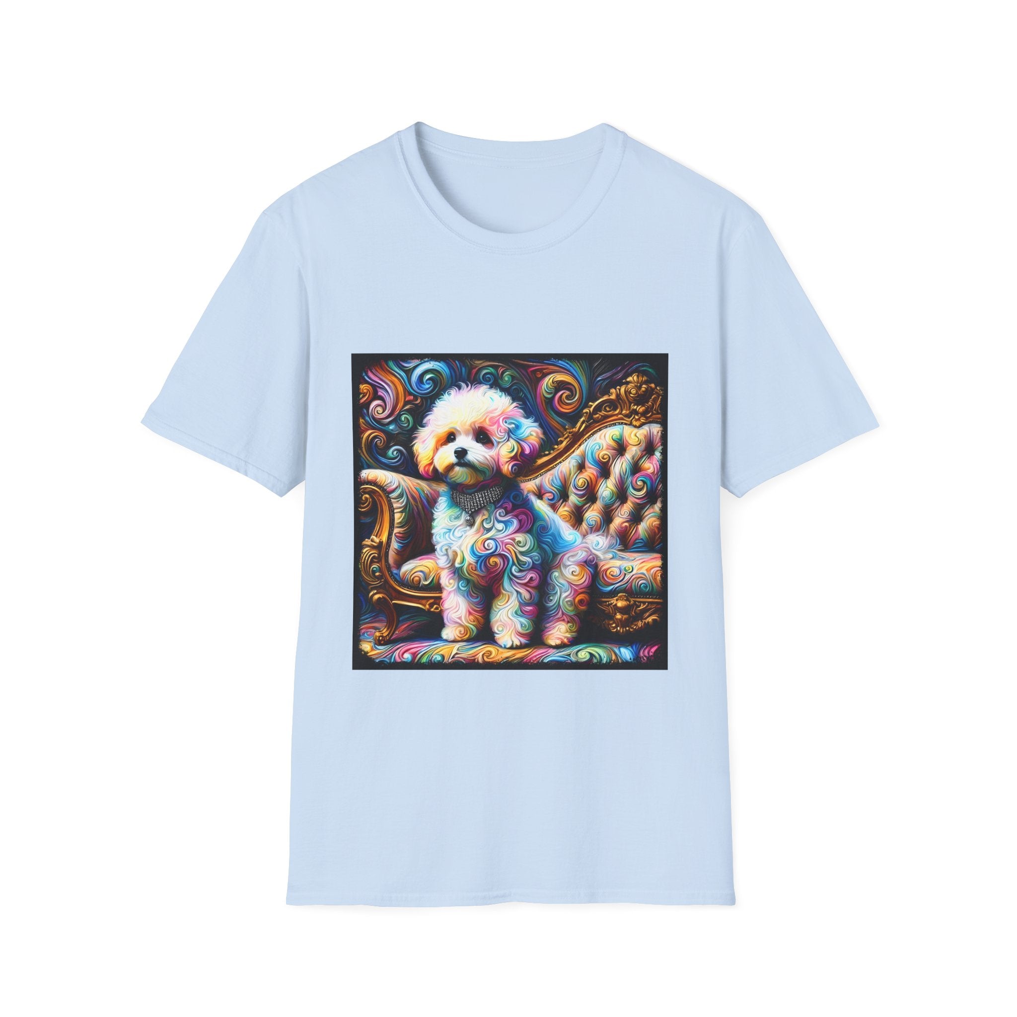 Bichon Frise Beautiful Swirl | Unisex Dog T-Shirt