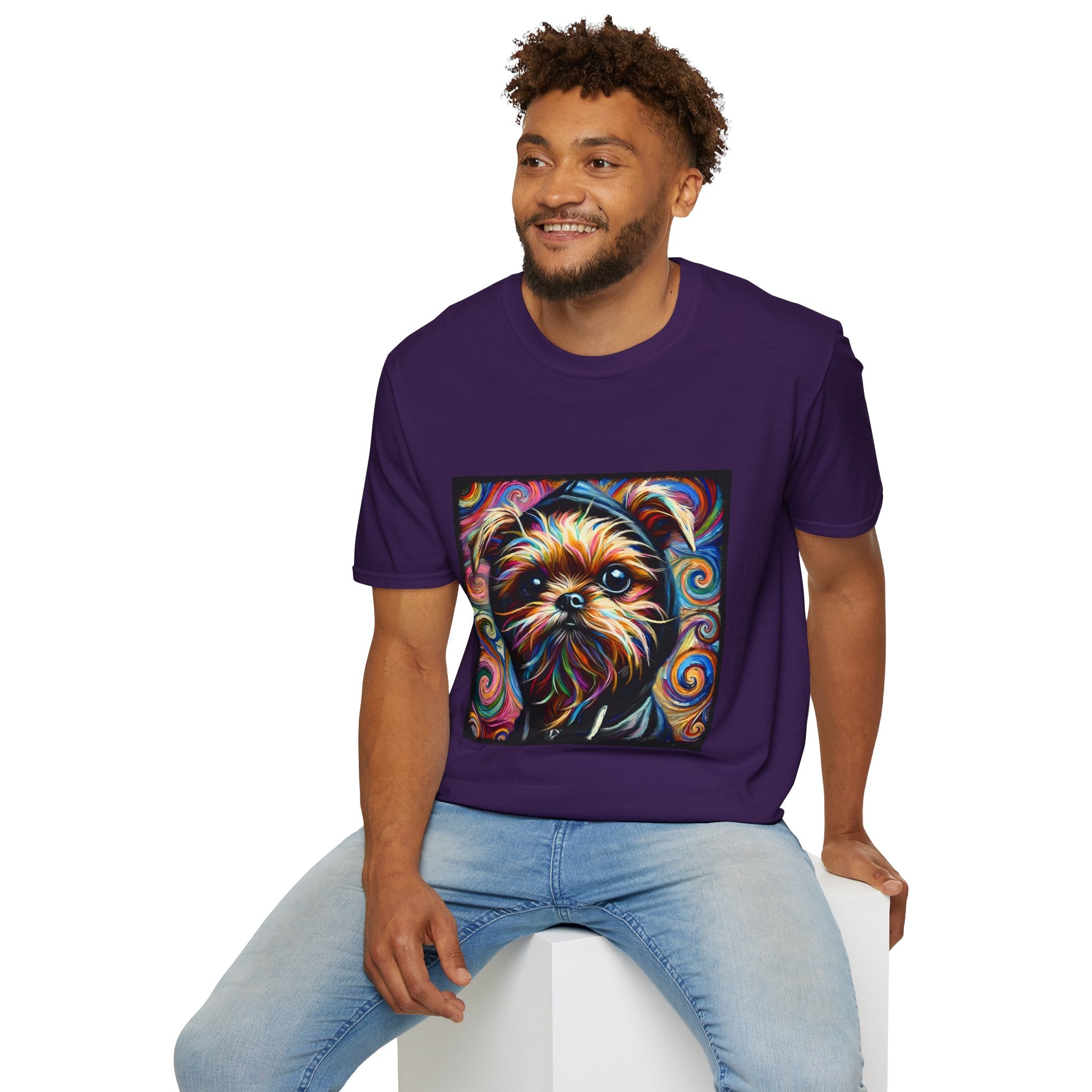 Brussels Griffon Hoodie Swirl | Unisex Dog T-Shirt
