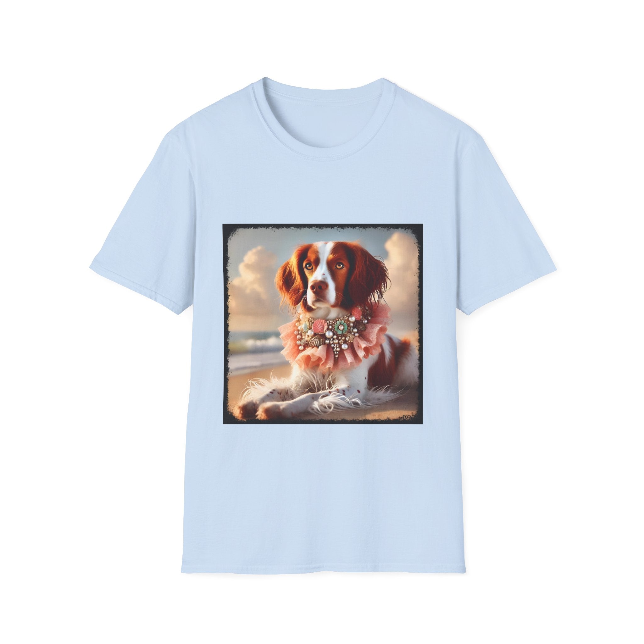Brittany Beach Beauty | Unisex Dog T-Shirt
