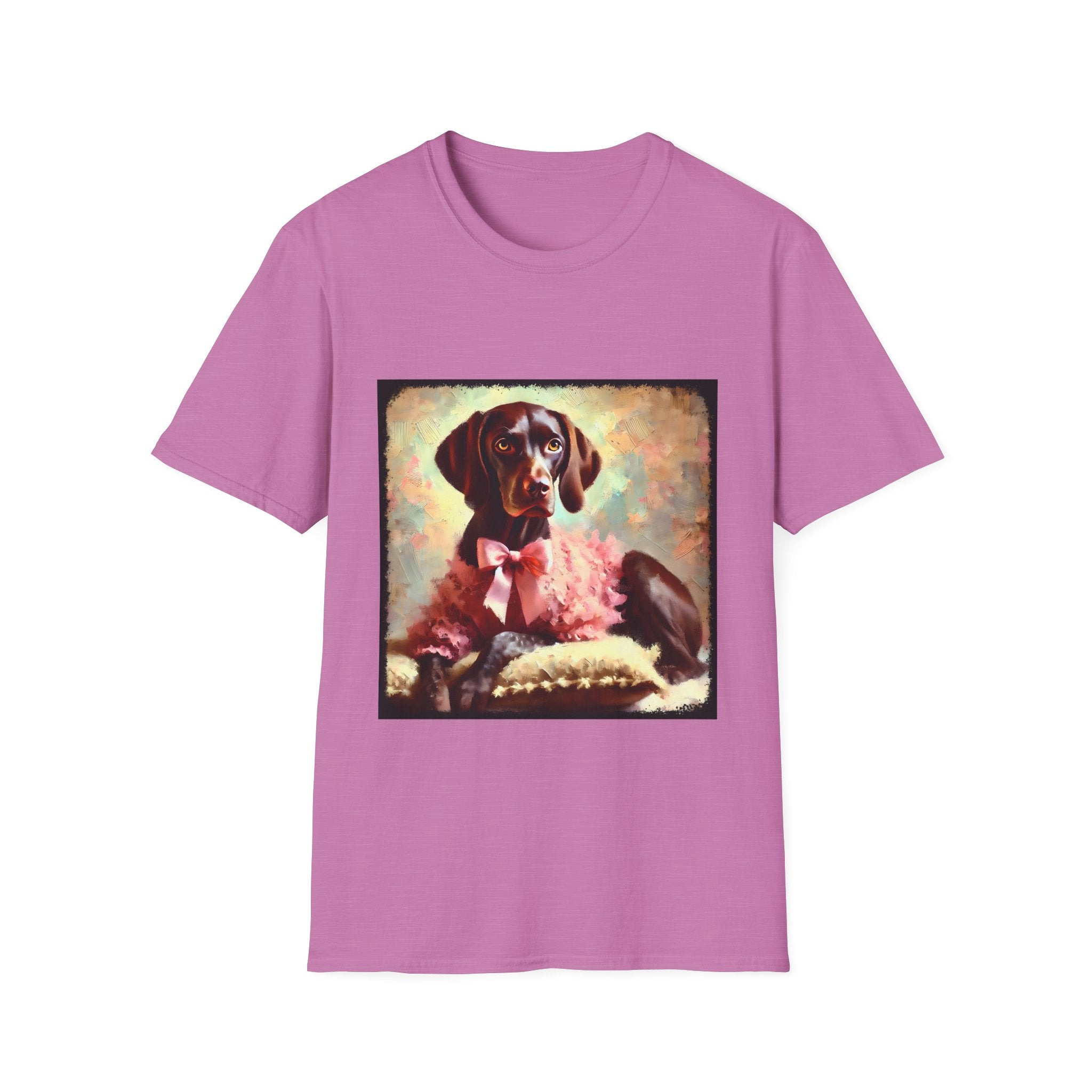 German Shorthaired Pointer Poised Classic | Unisex Dog T-Shirt