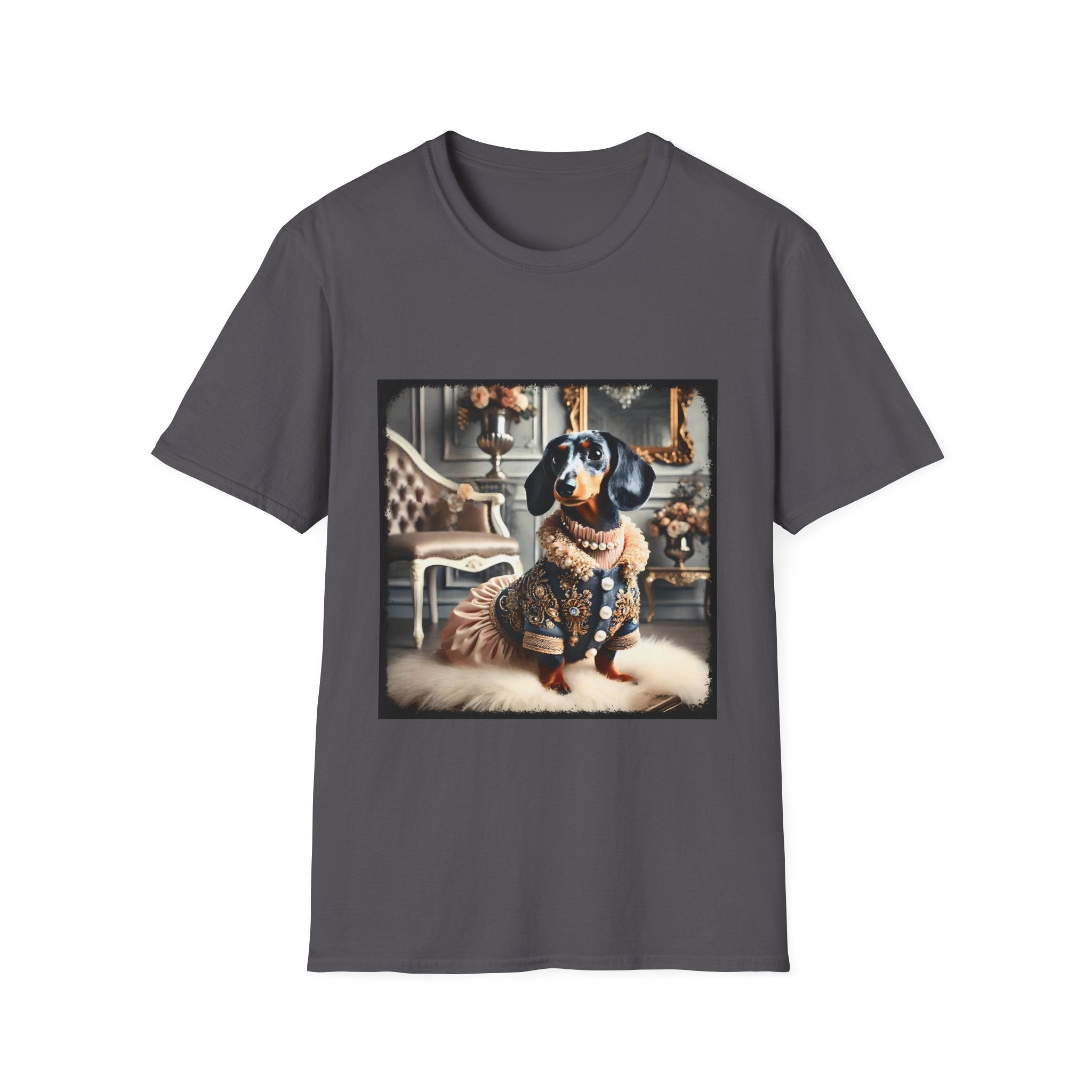 Dachshund Regal Muse | Unisex Dog T-Shirt