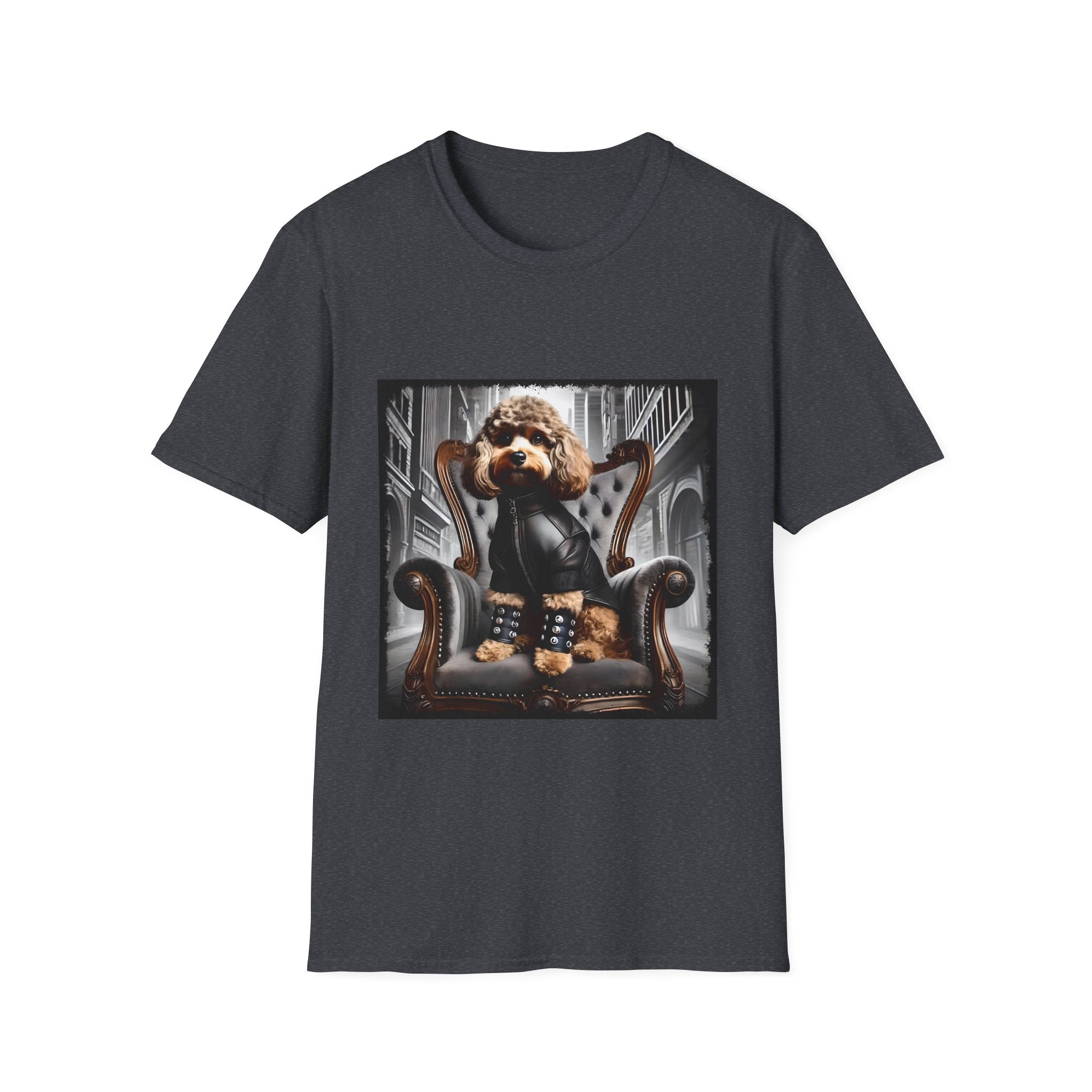 Cavapoo Leather Rebel | Unisex Dog T-Shirt