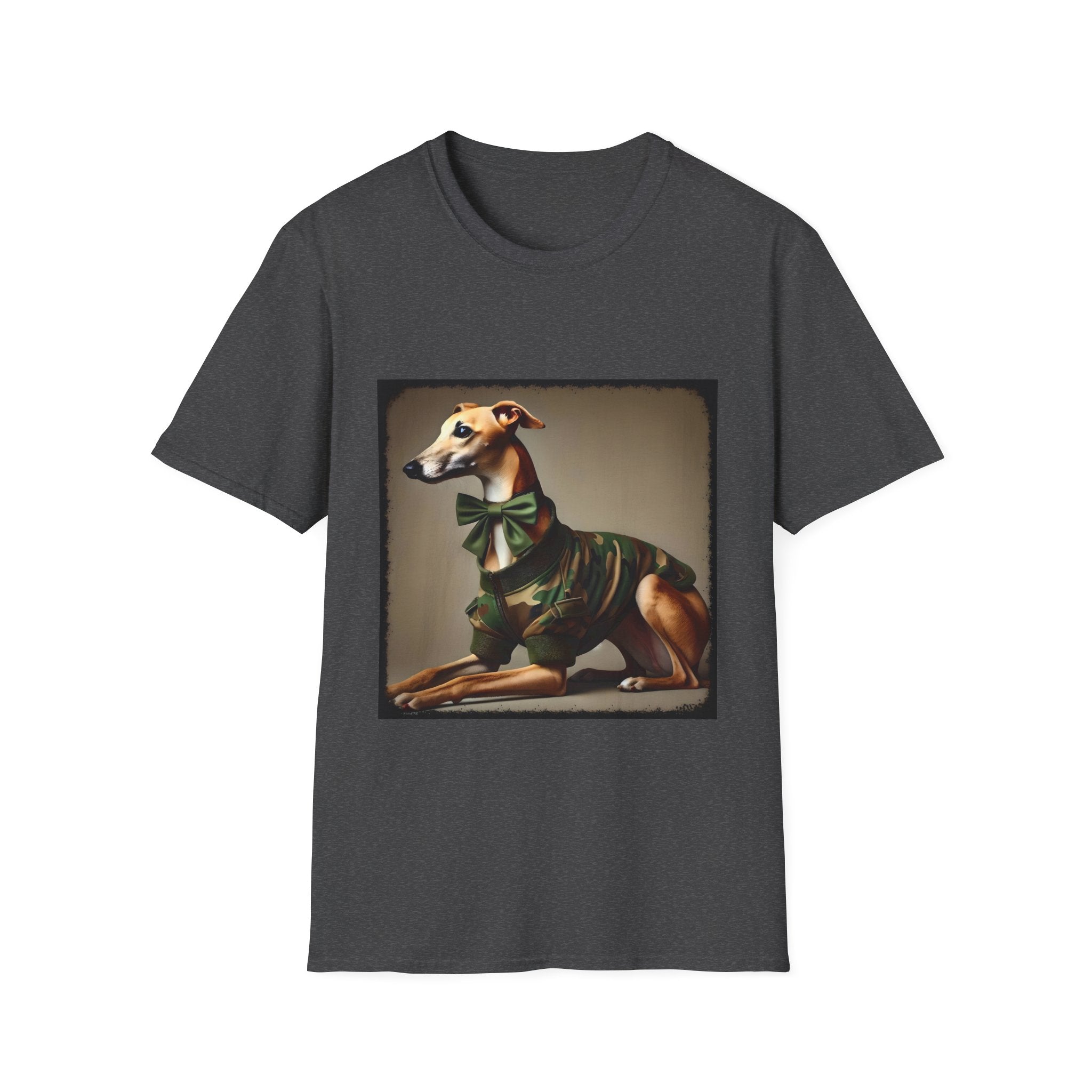 Greyhound Camo Cutie | Unisex Dog T-Shirt