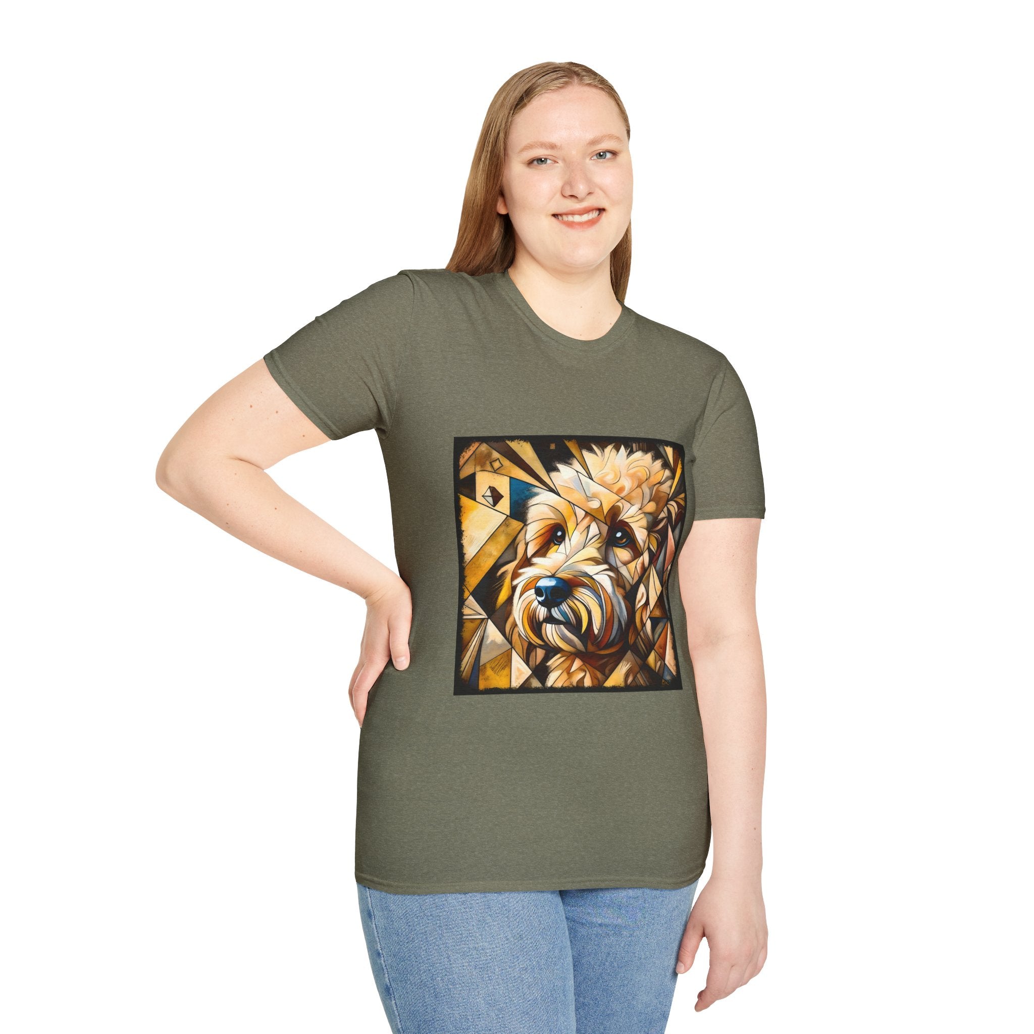 Goldendoodle Geometric | Unisex Dog T-Shirt