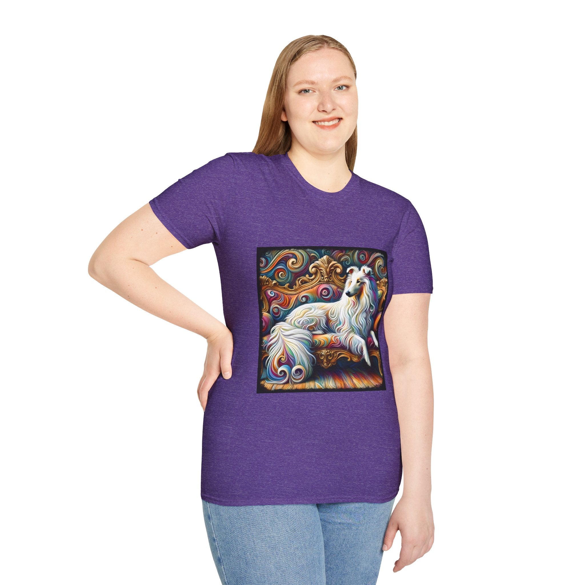 Collie Divine Swirl | Unisex Dog T-Shirt