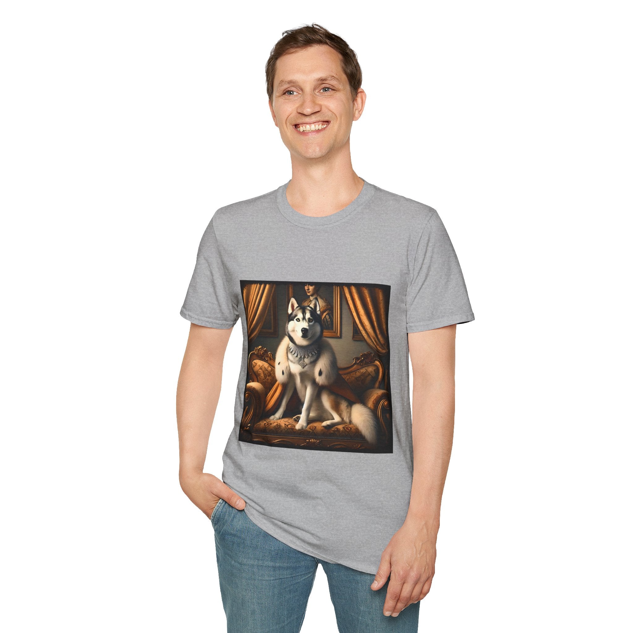 Siberian Husky Diamond Princess | Unisex Dog T-Shirt