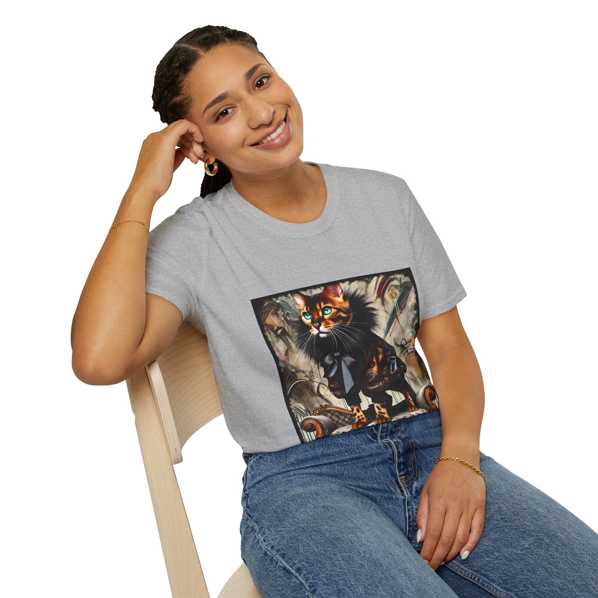 Bengal Cat Bold Vixen | Unisex Cat T-Shirt