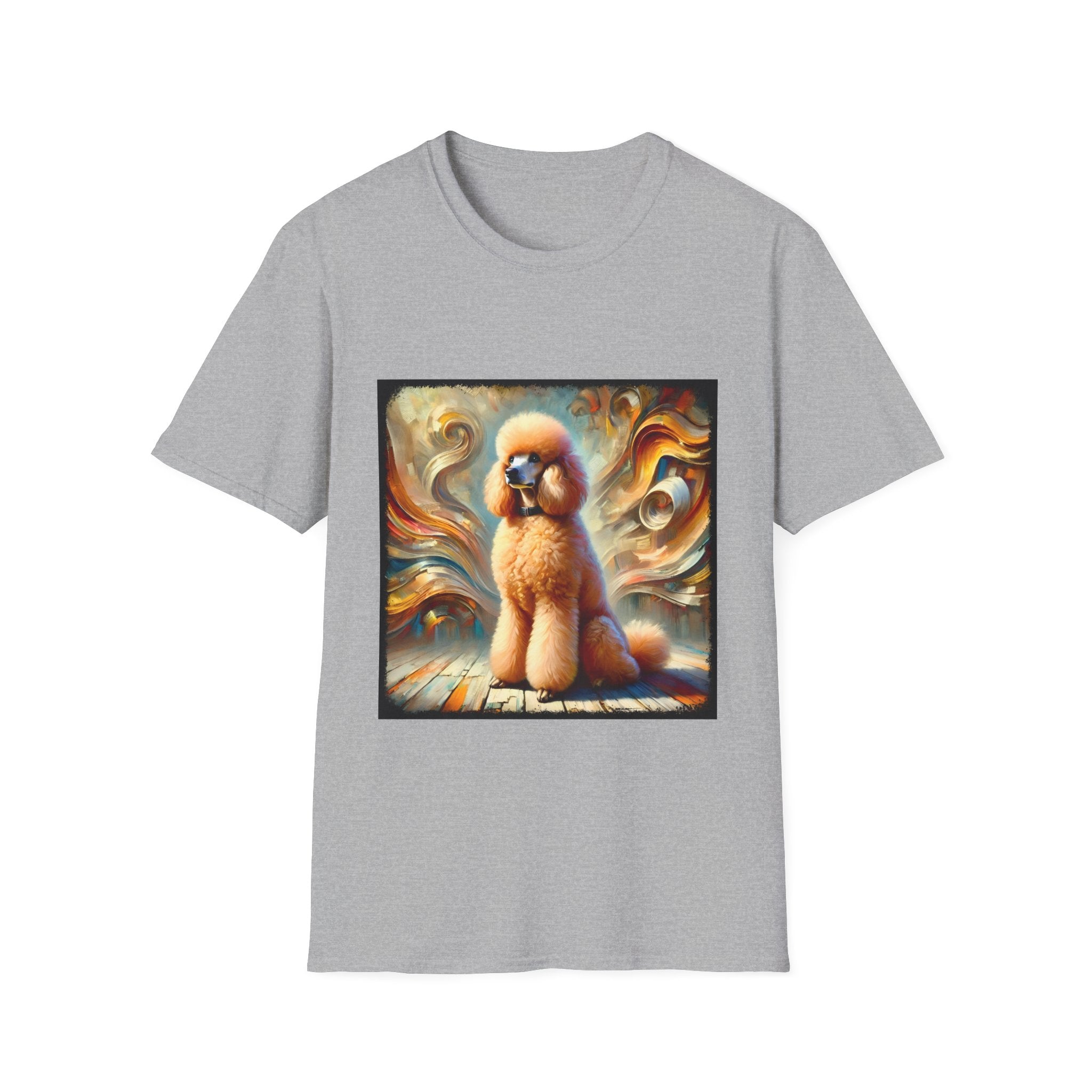 Poodle Golden Swirl | Unisex Dog T-Shirt