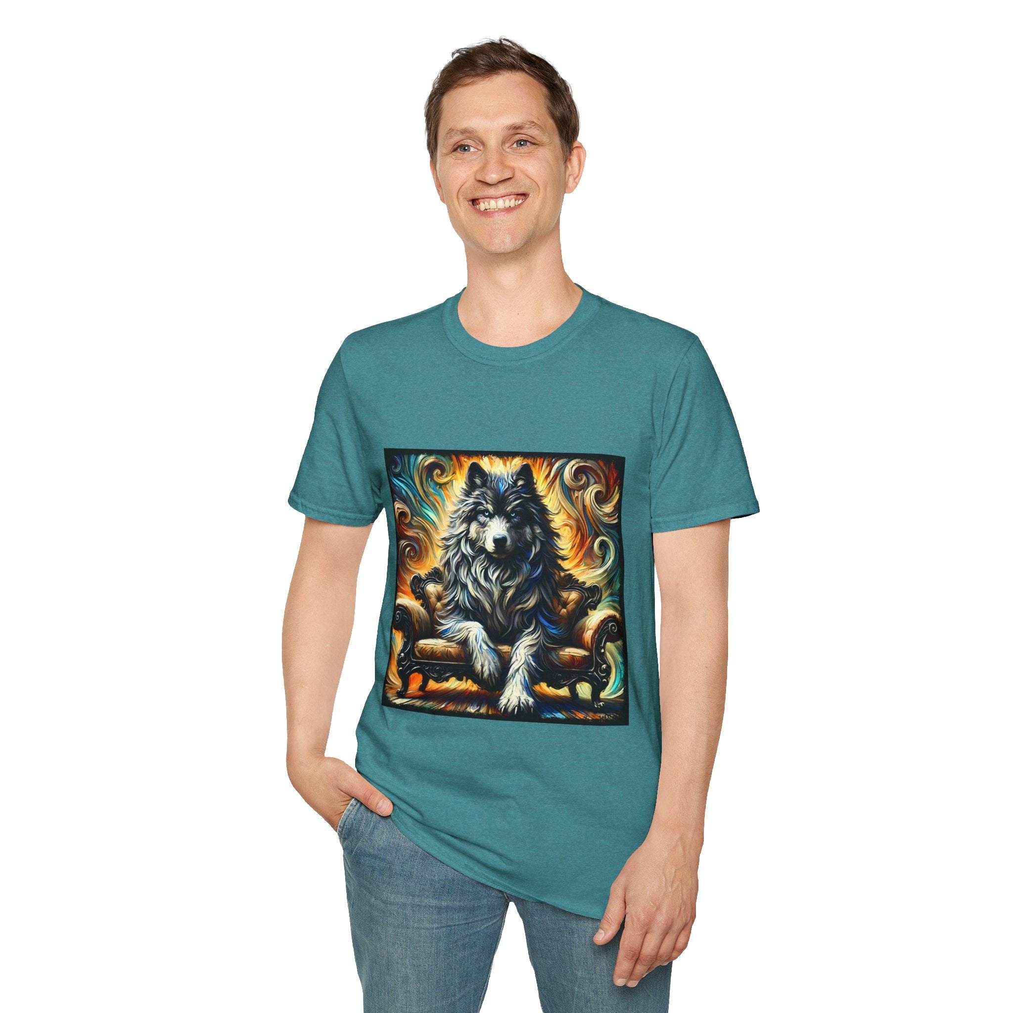 Dire Wolf Sun Swirl | Unisex Dog T-Shirt
