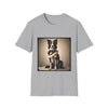 Border Collie Composed Charm | Unisex Dog T-Shirt