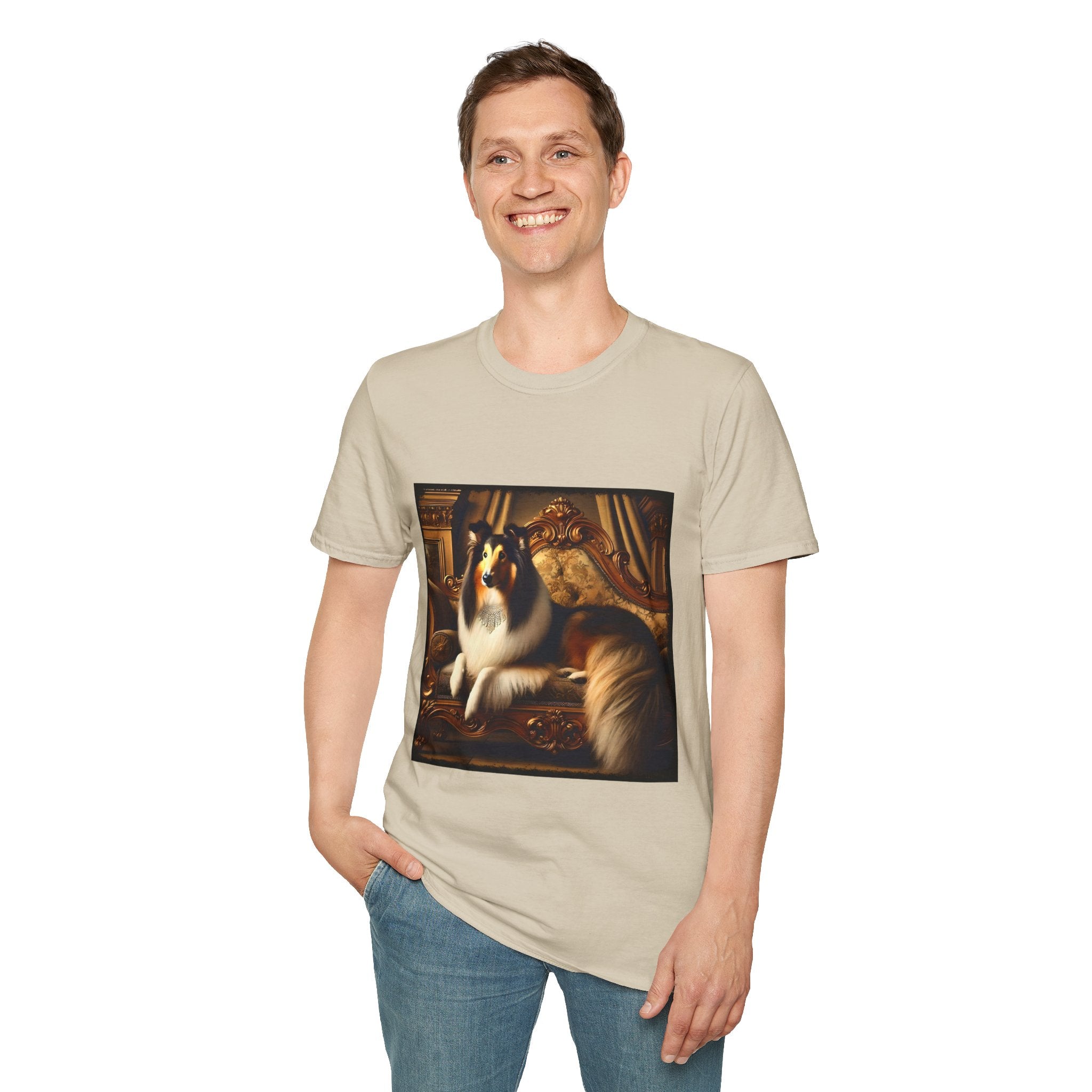 Collie Posh Princess | Unisex Dog T-Shirt