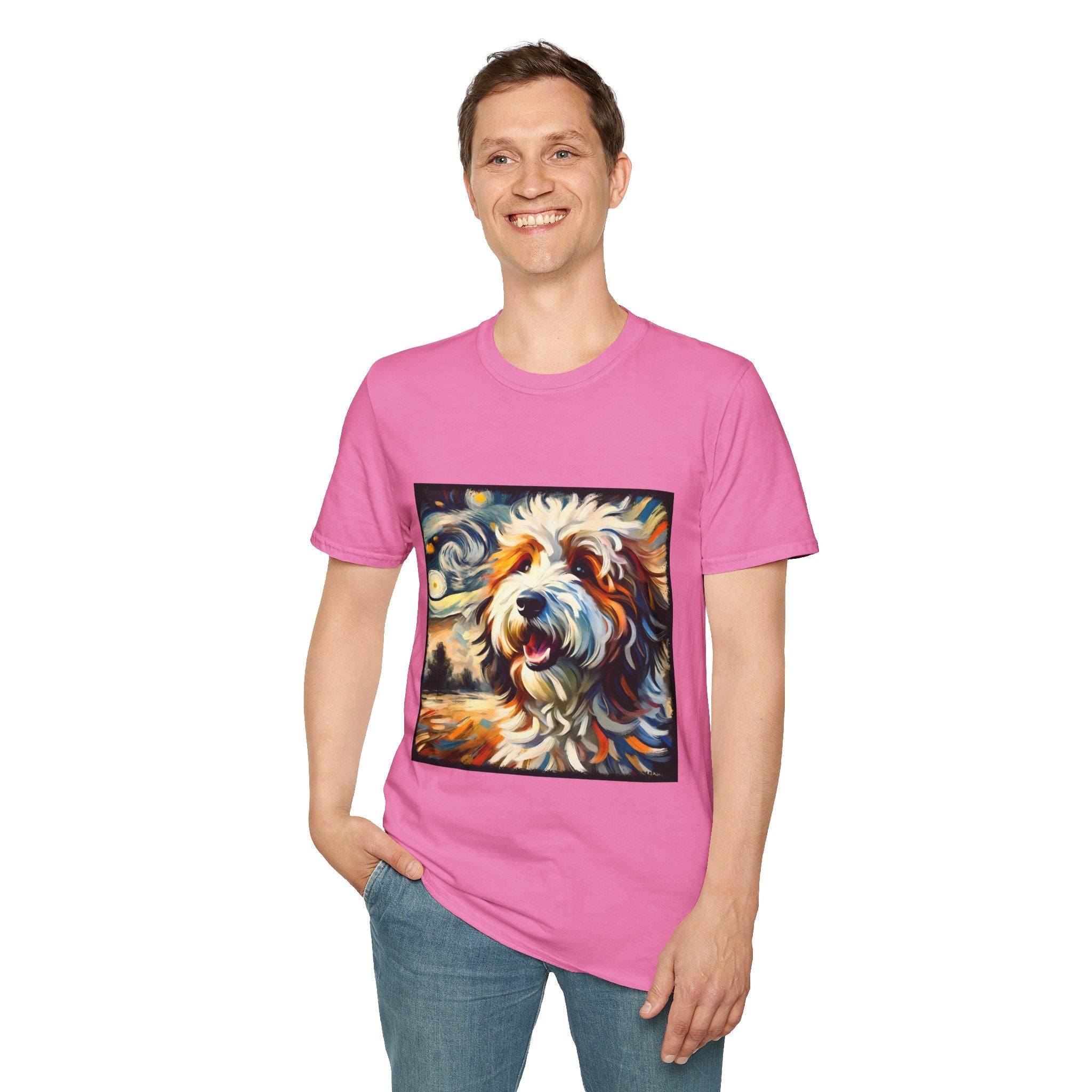 Bernedoodle Vivid Swirl | Unisex Dog T-Shirt
