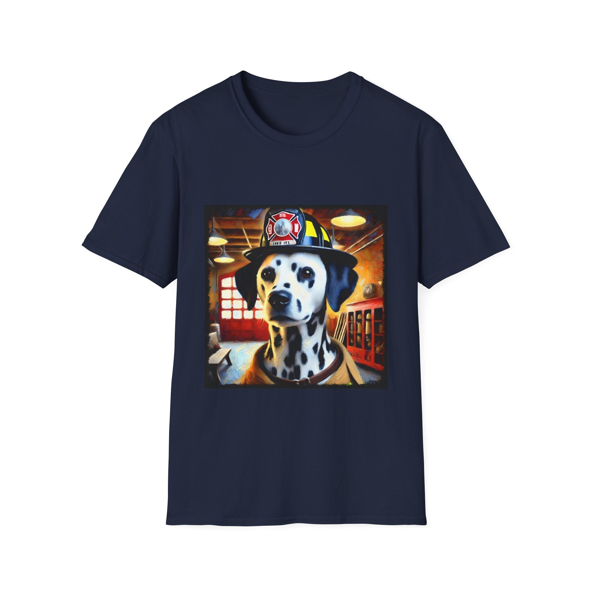 Dalmatian Fire Rescue Classic | Unisex Dog T-Shirt