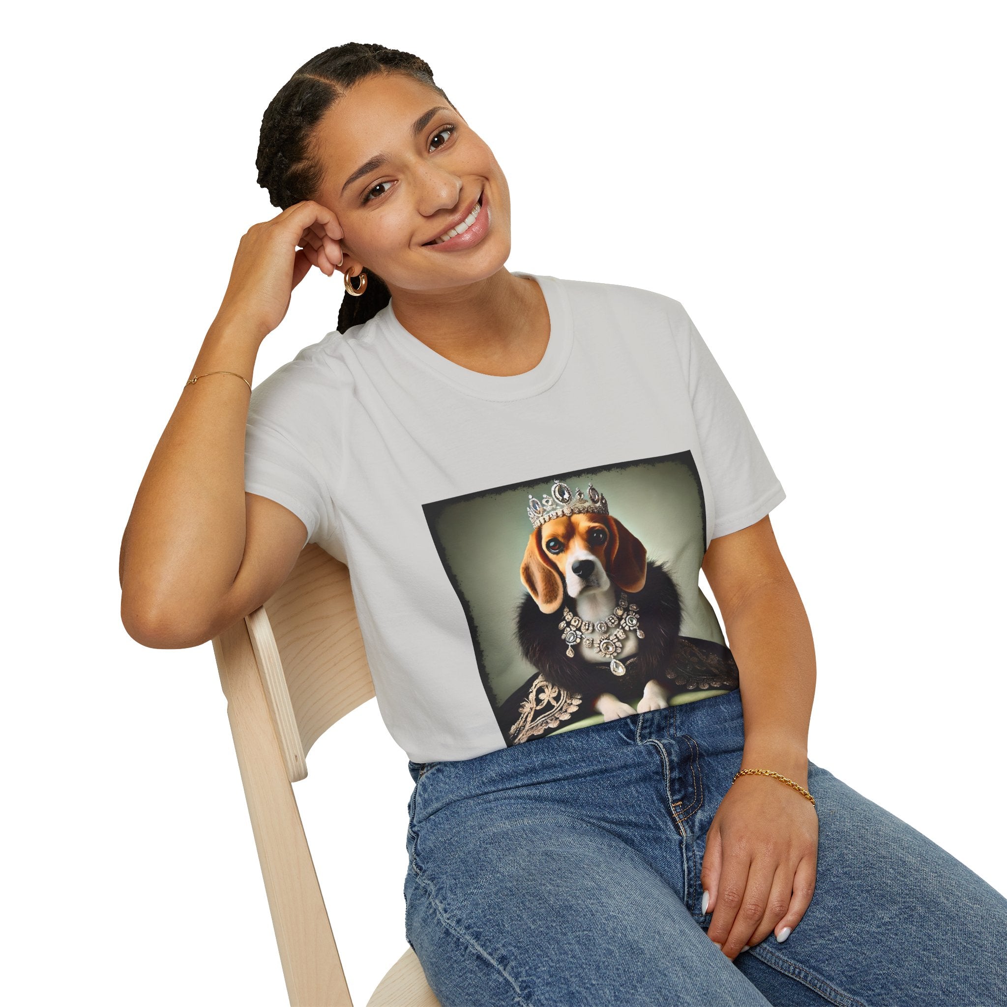 Beagle Diamond Drip | Unisex Dog T-Shirt