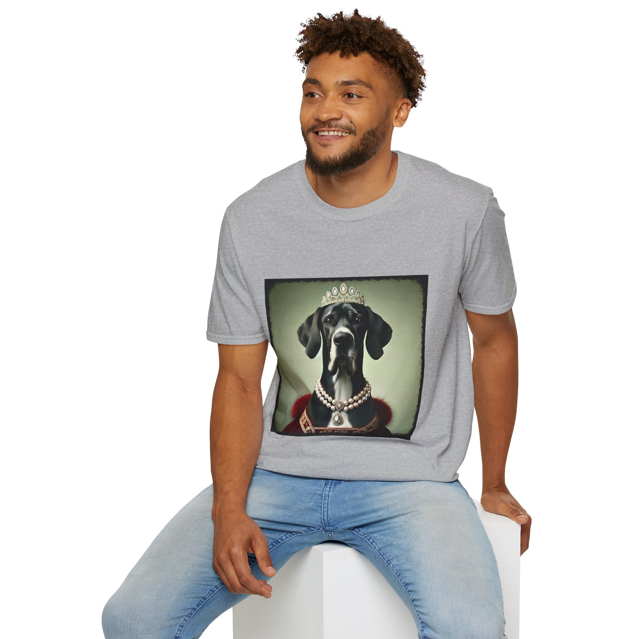 Great Dane Pearl Princess | Unisex Dog T-Shirt