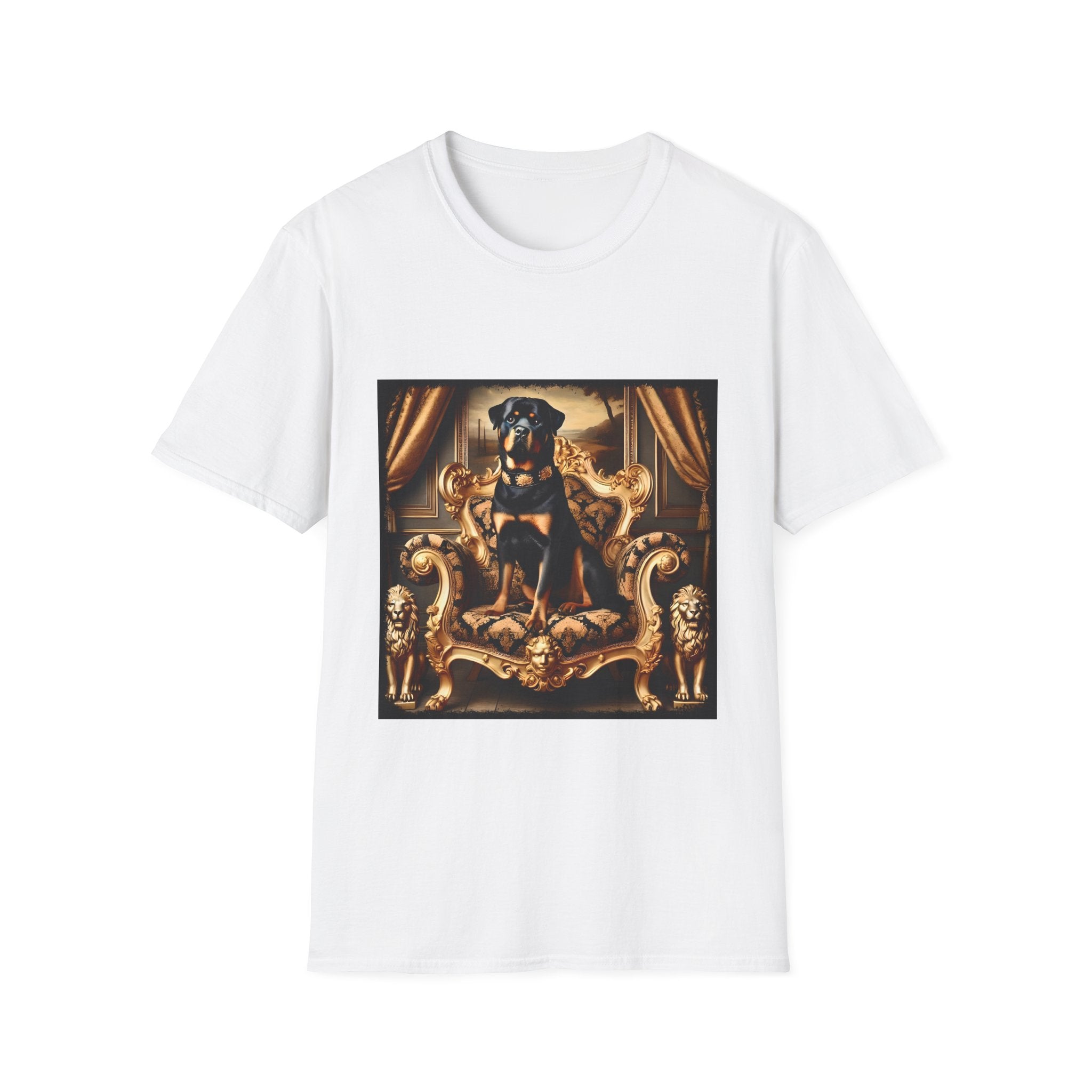 Rottweiler Gold Drip | Unisex Dog T-Shirt