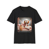Aussiedoodle Peach Posh | Unisex Dog T-Shirt