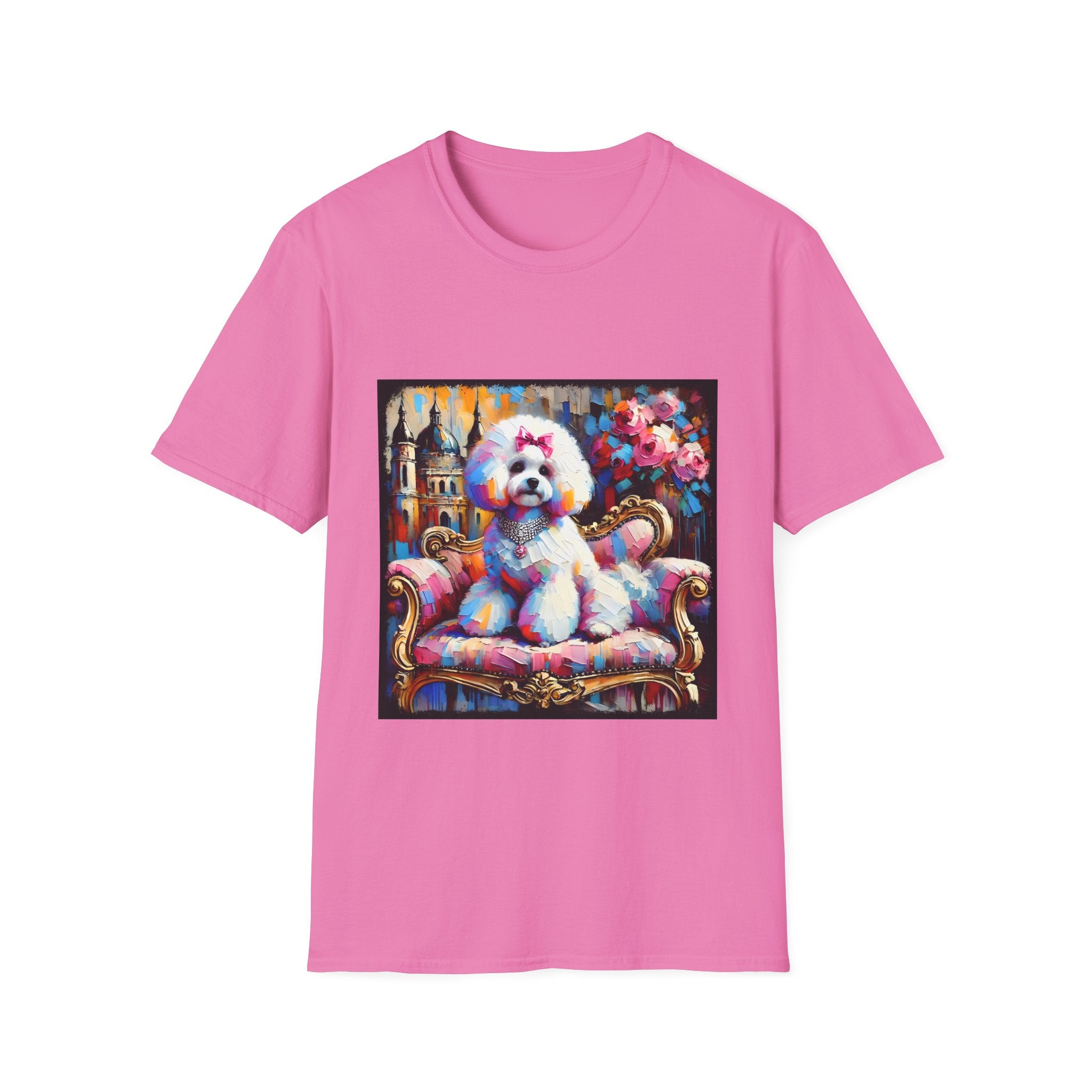 Bichon Frise diamond Princess Classic | Unisex Dog T-Shirt