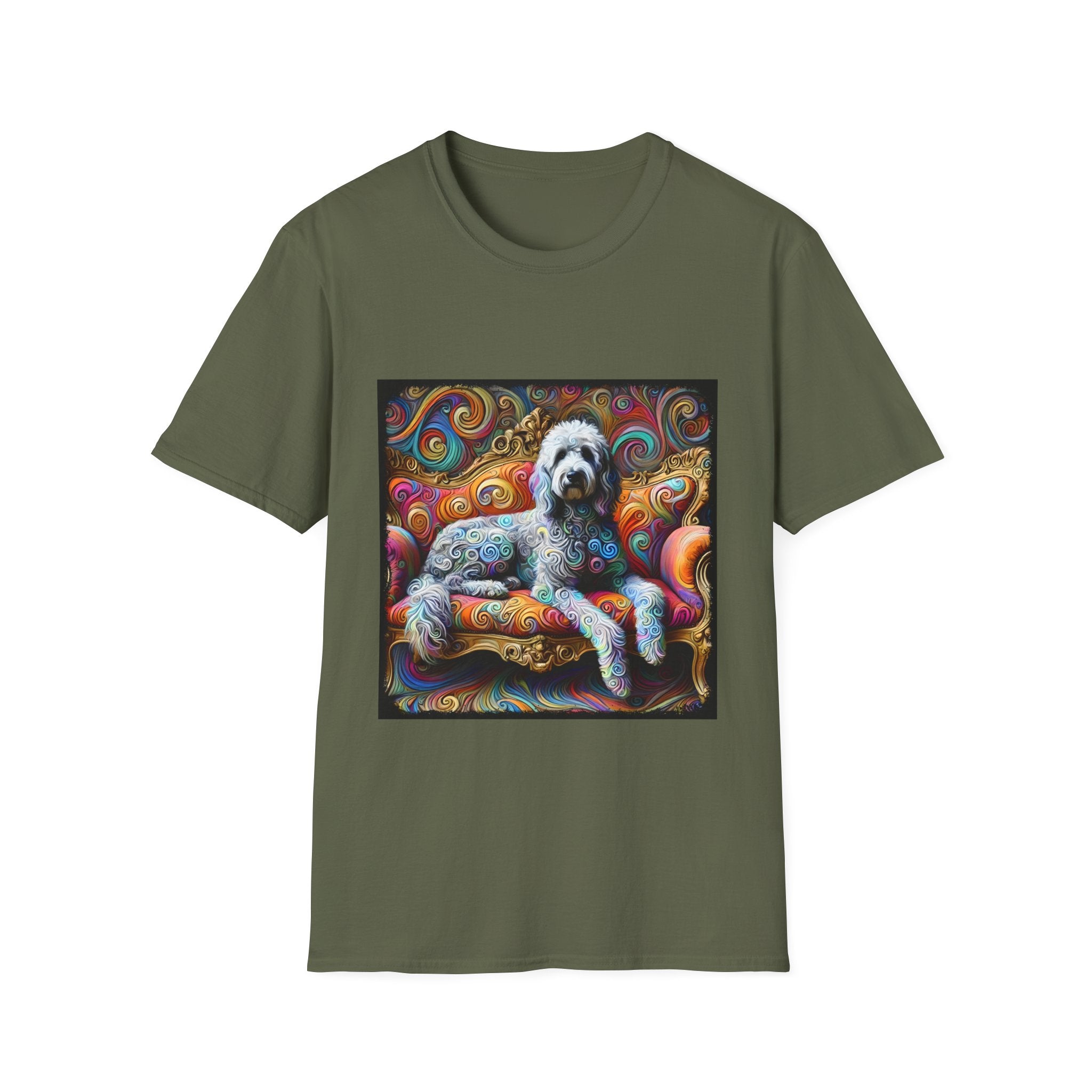 Labradoodle Vivid Swirl | Unisex Dog T-Shirt