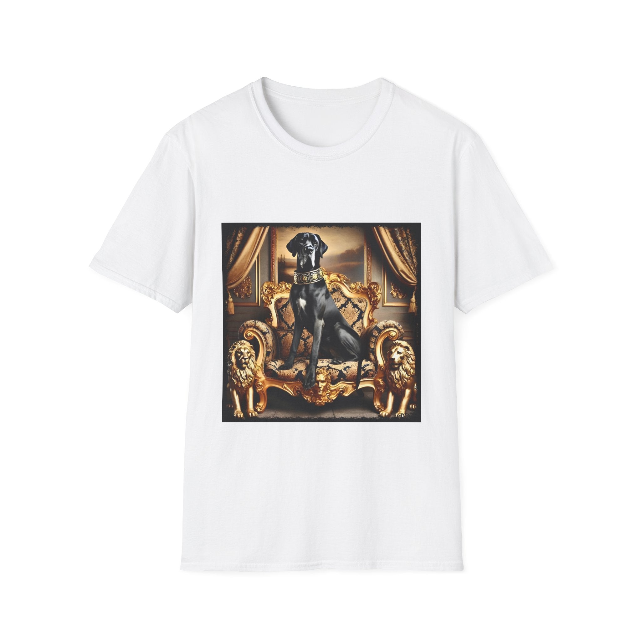 Great Dane Throne Pup | Unisex Dog T-Shirt