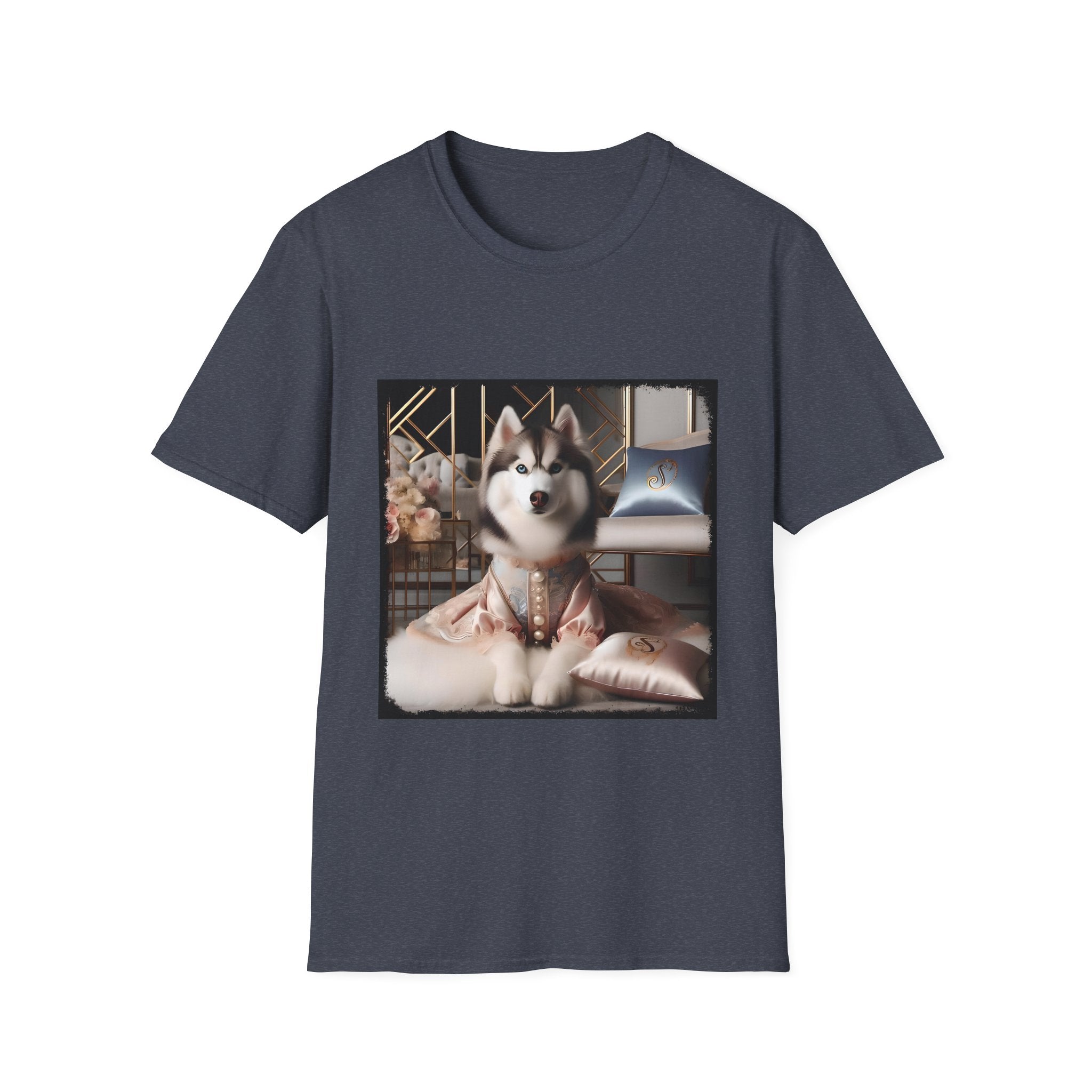 Siberian Husky Satin Diva | Unisex Dog T-Shirt