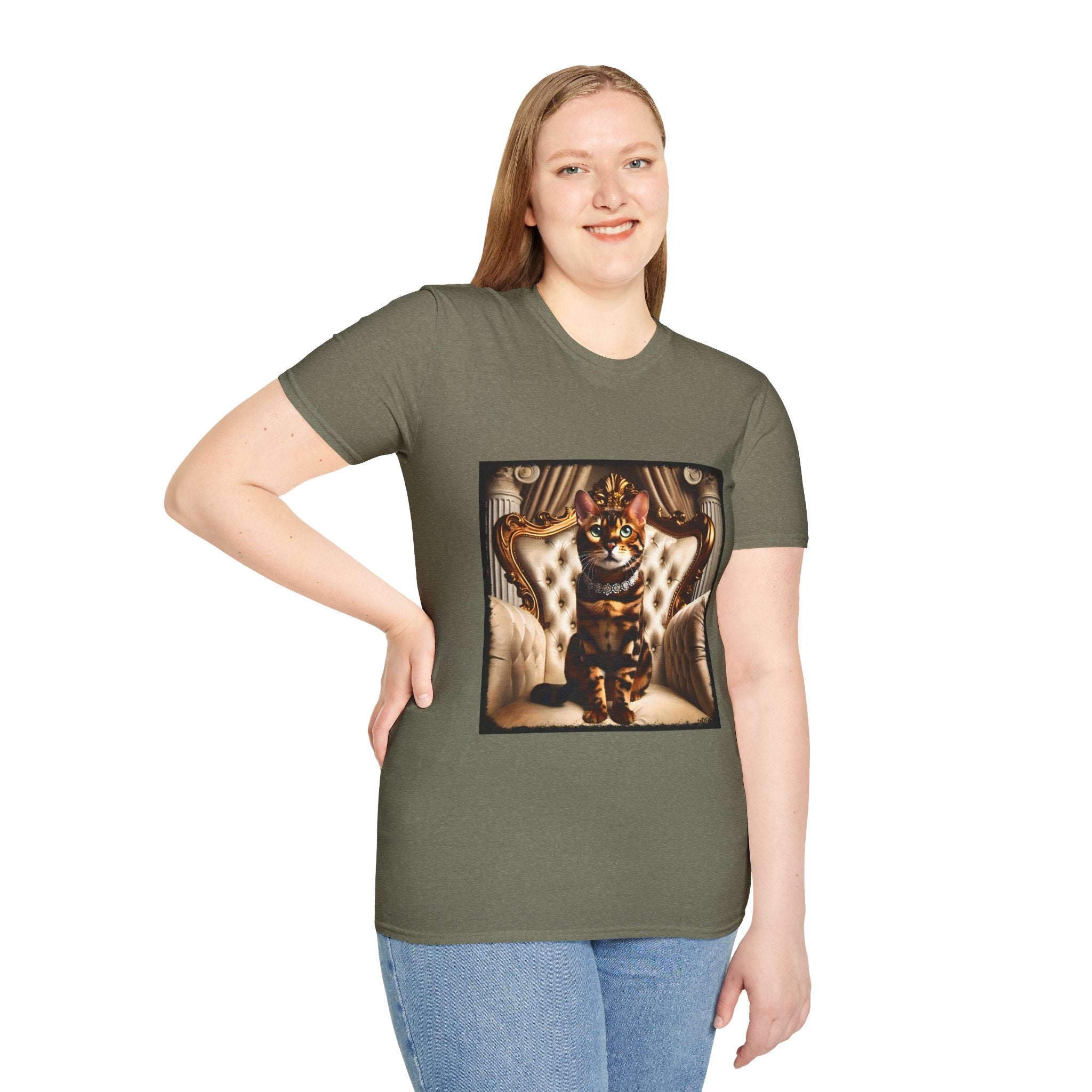 Bengal Cat Diamond Princess | Unisex Cat T-Shirt