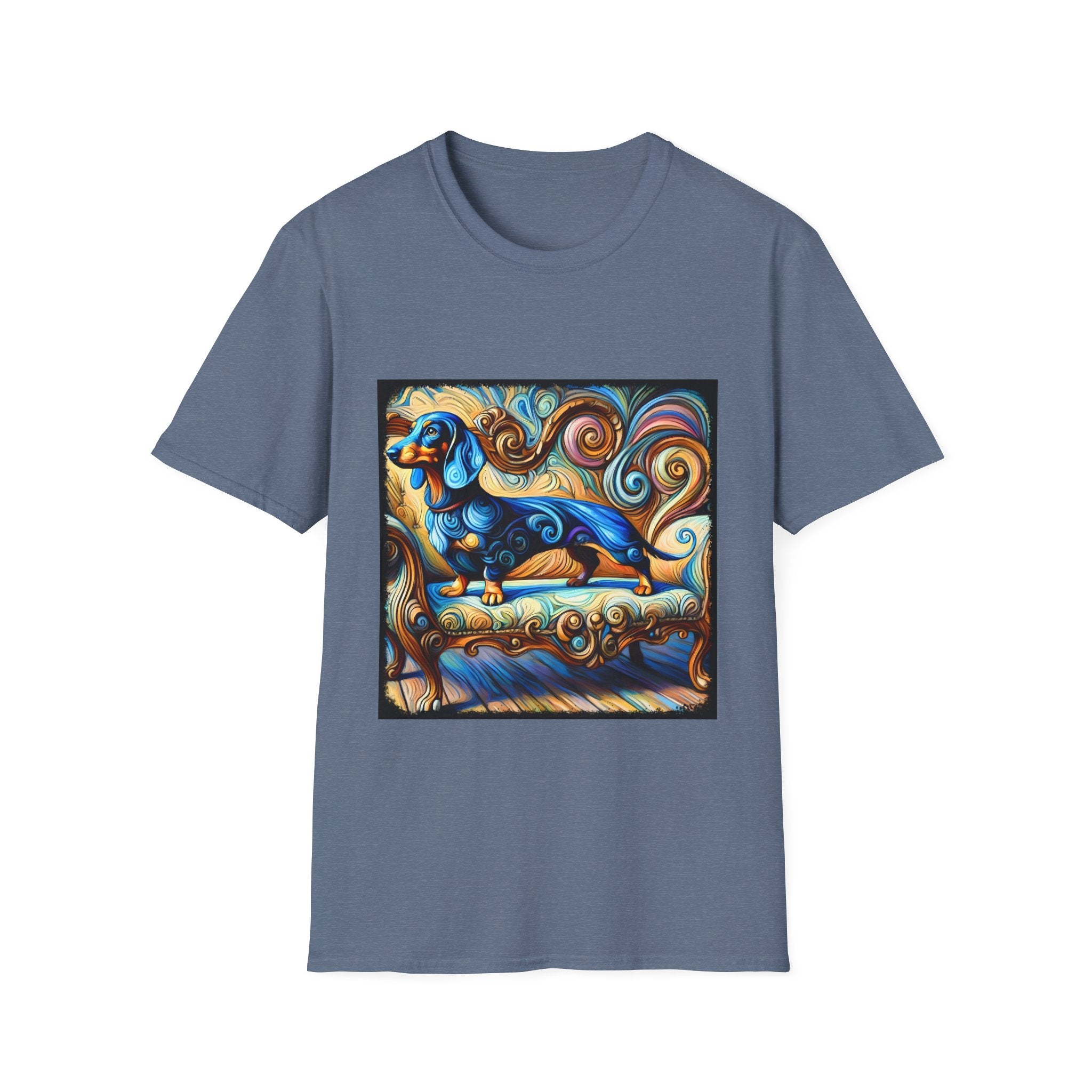 Dachshund Blue Dream Swirl | Unisex Dog T-Shirt