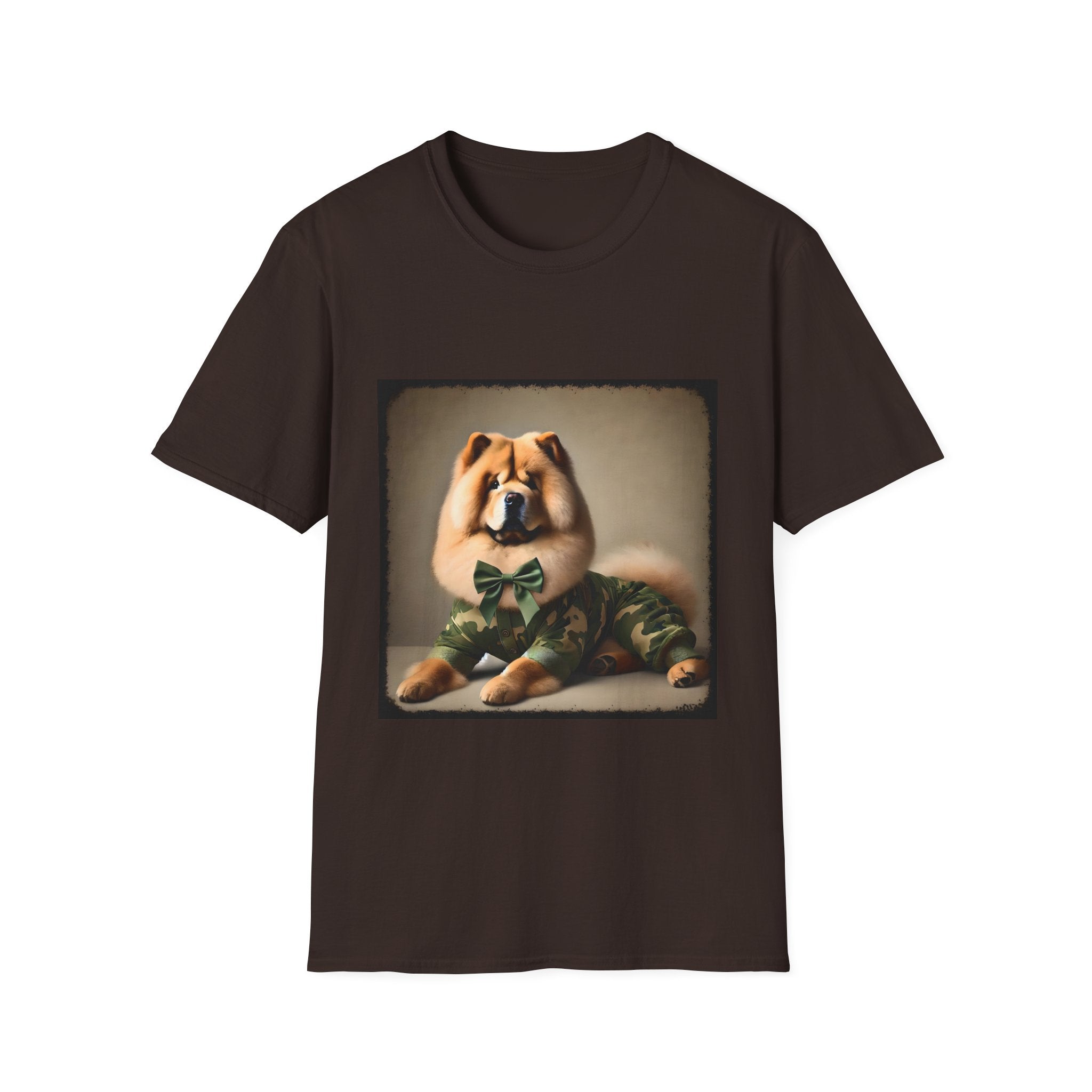 Chow Chow Camo Cutie | Unisex Dog T-Shirt