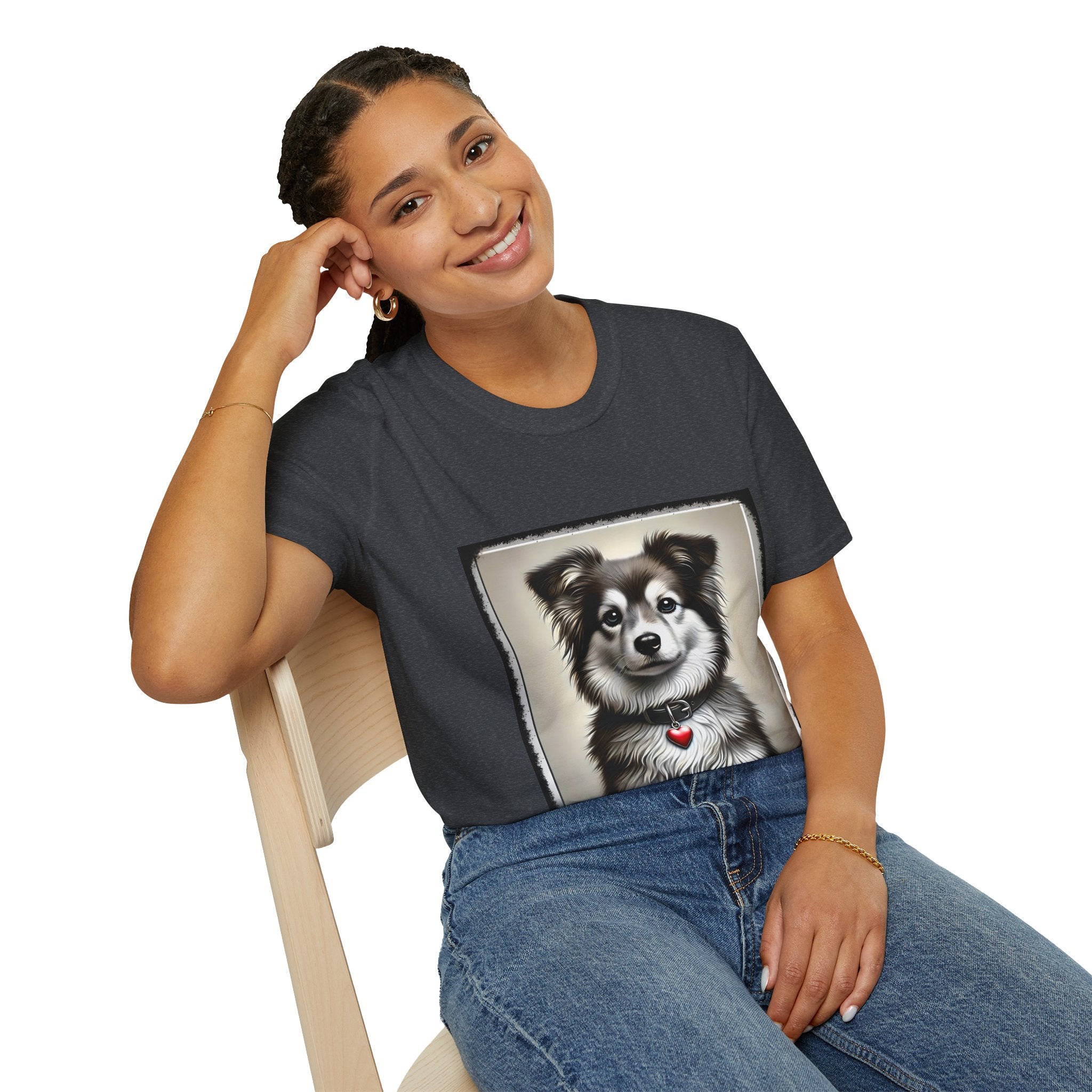 Miniature American Shepherd Heartthrob | Unisex Dog T-Shirt