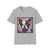 French Bulldog Textured Swirl | Unisex Dog T-Shirt
