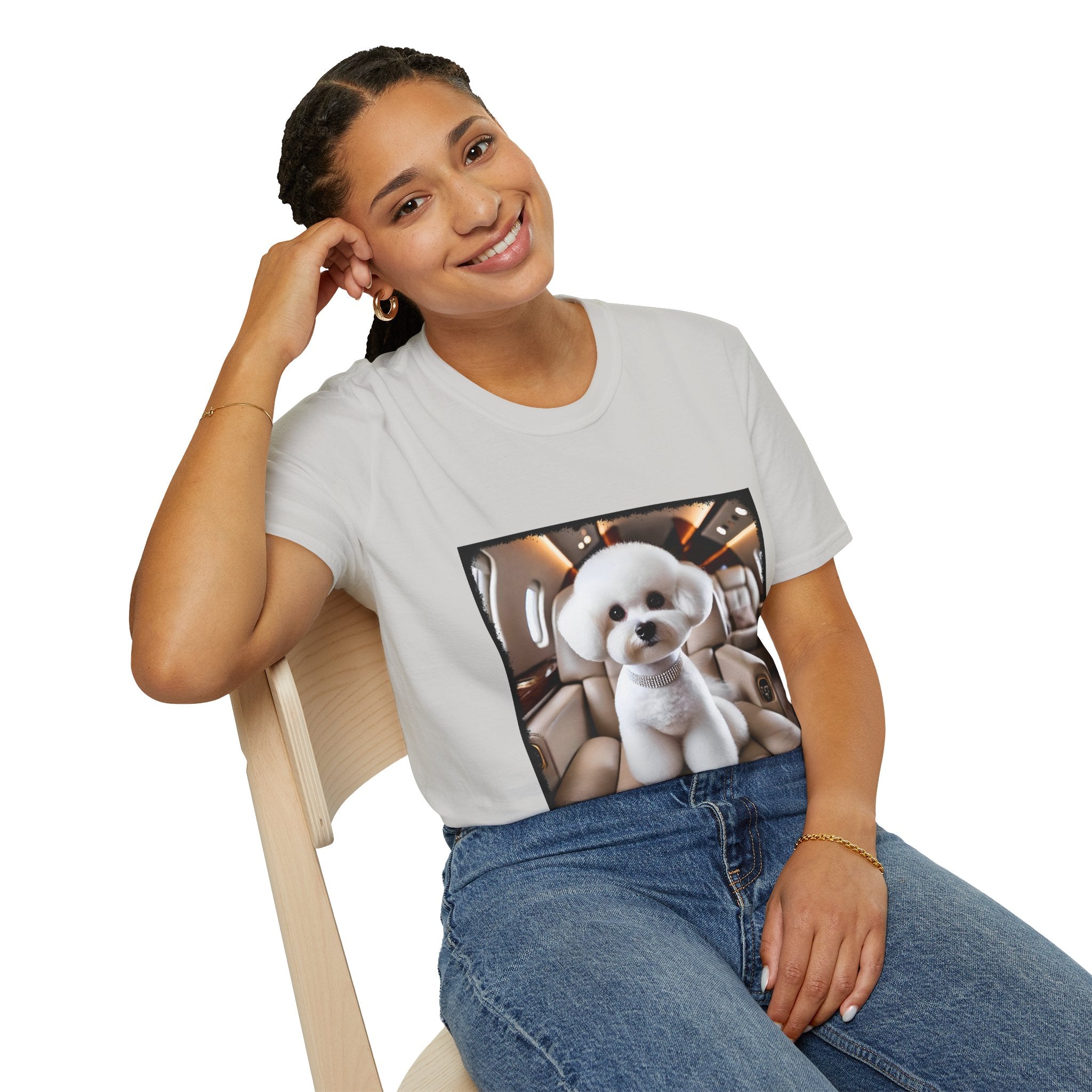 Bichon Frise Passport Pup | Unisex Dog T-Shirt