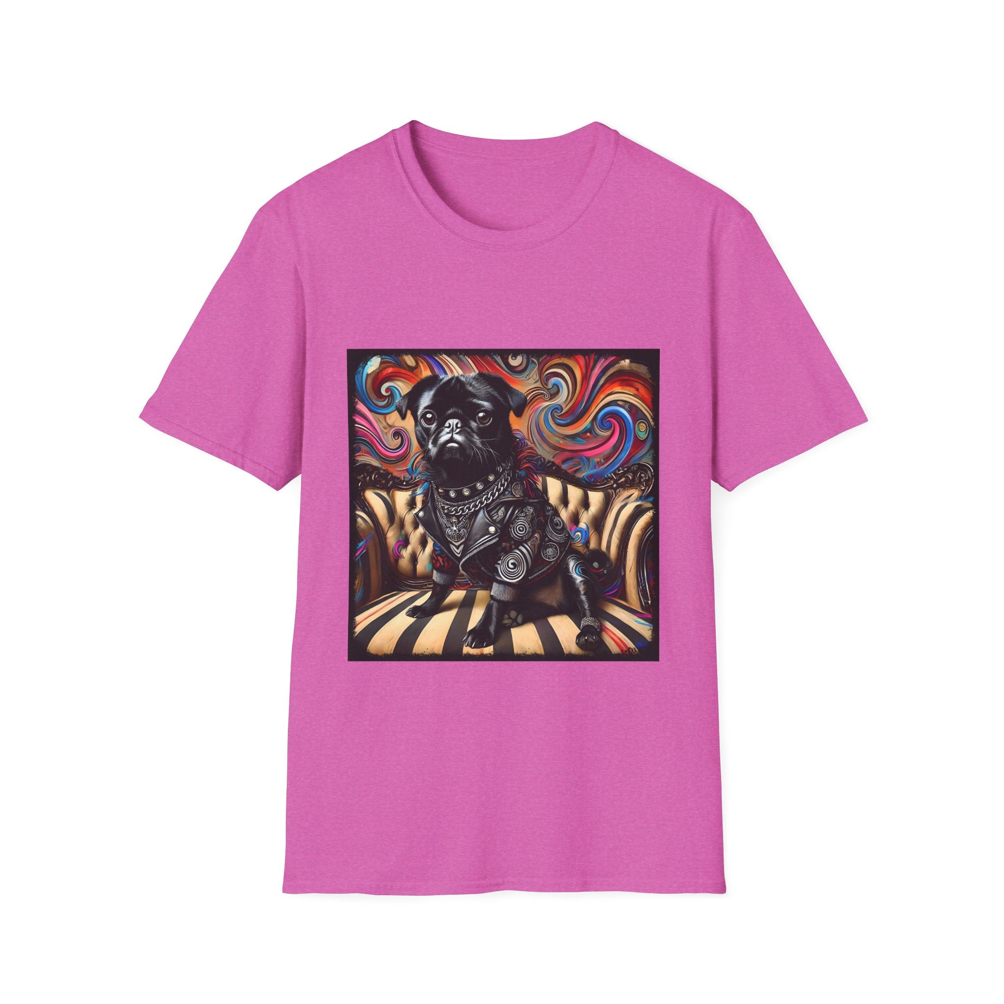 Pug Bold Rebel | Unisex Dog T-Shirt