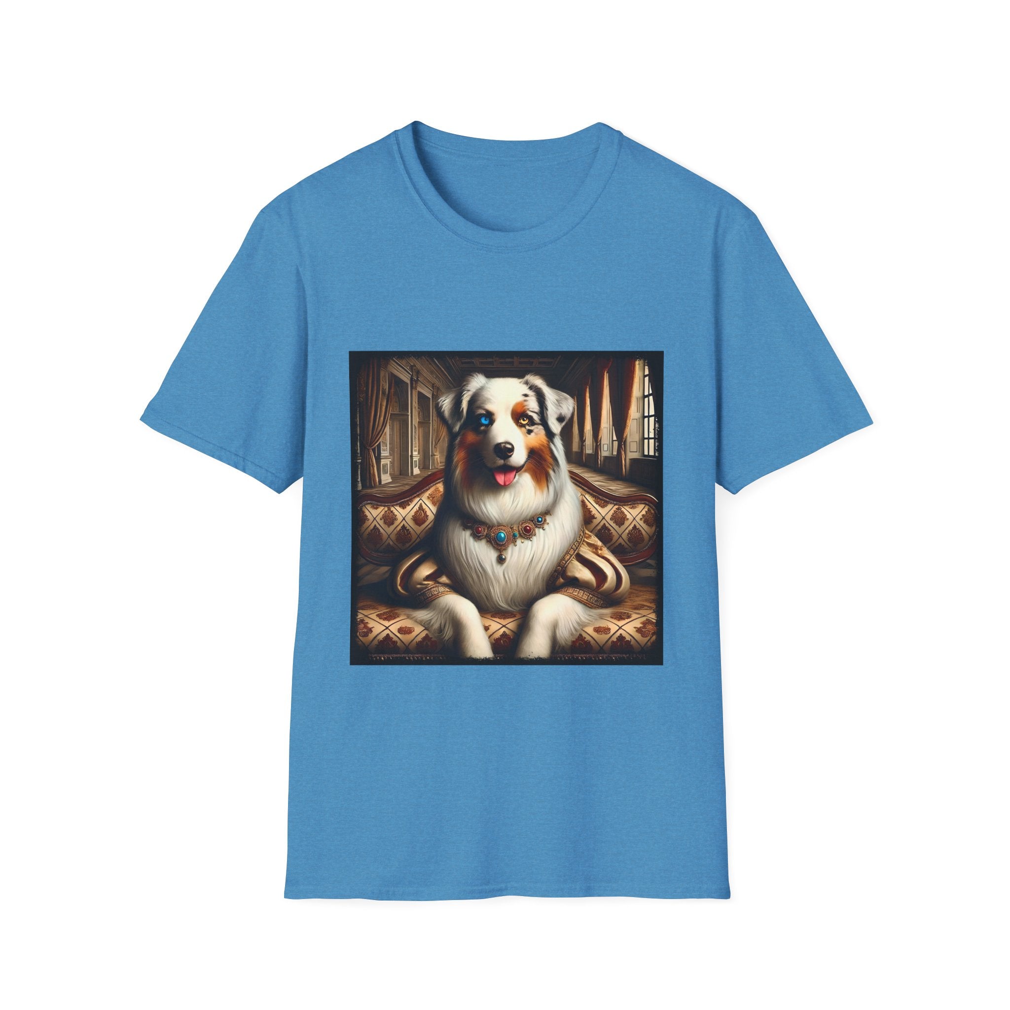 Australian Shepherd Poised Princess | Unisex Dog T-Shirt
