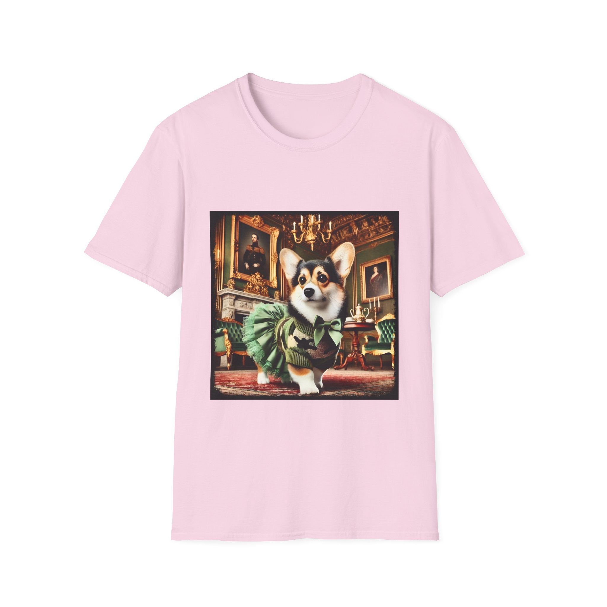 Pembroke Welsh Corgi Camo Glam | Unisex Dog T-Shirt