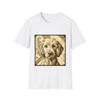 Golden Retriever Golden Geometric | Unisex Dog T-Shirt
