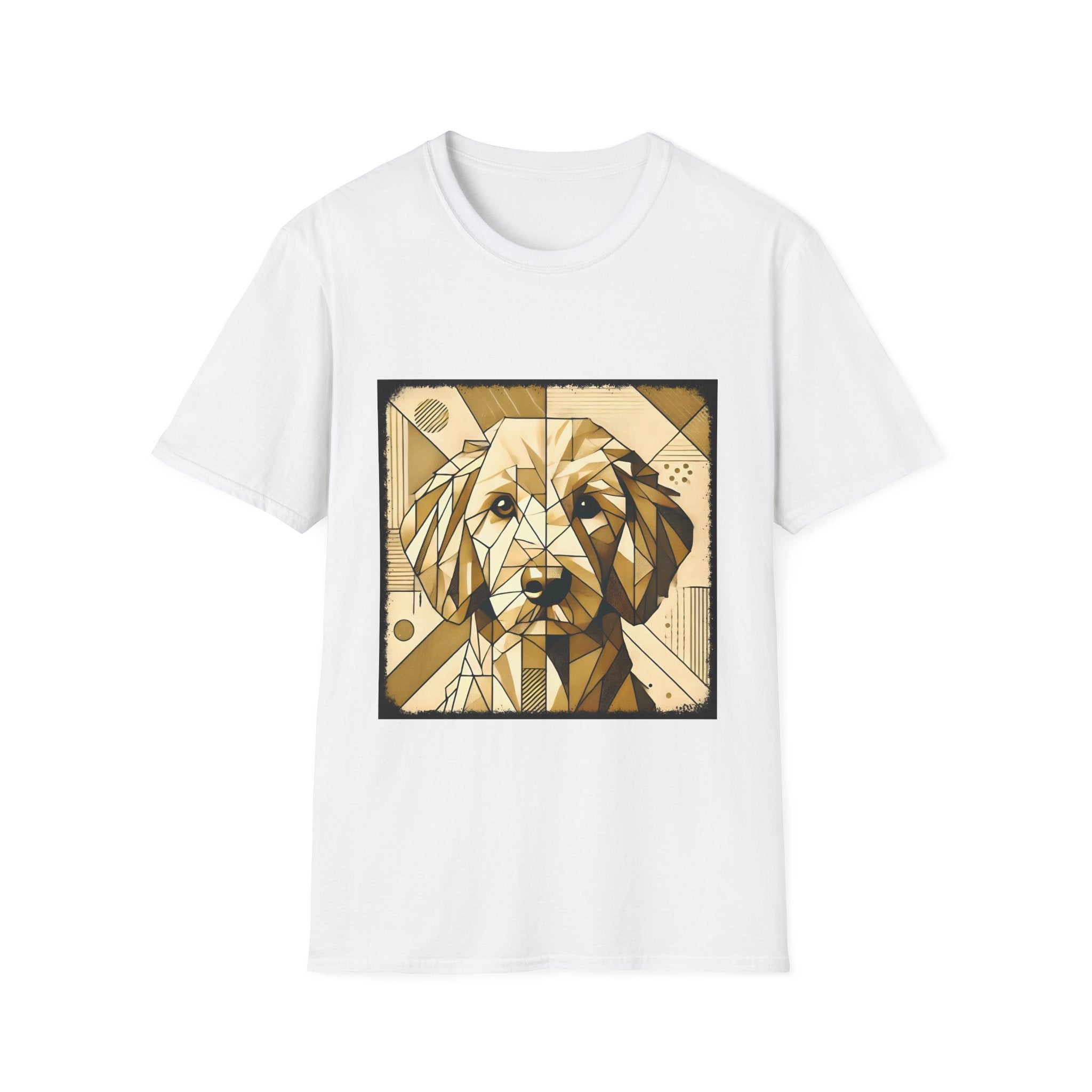 Golden Retriever Golden Geometric | Unisex Dog T-Shirt