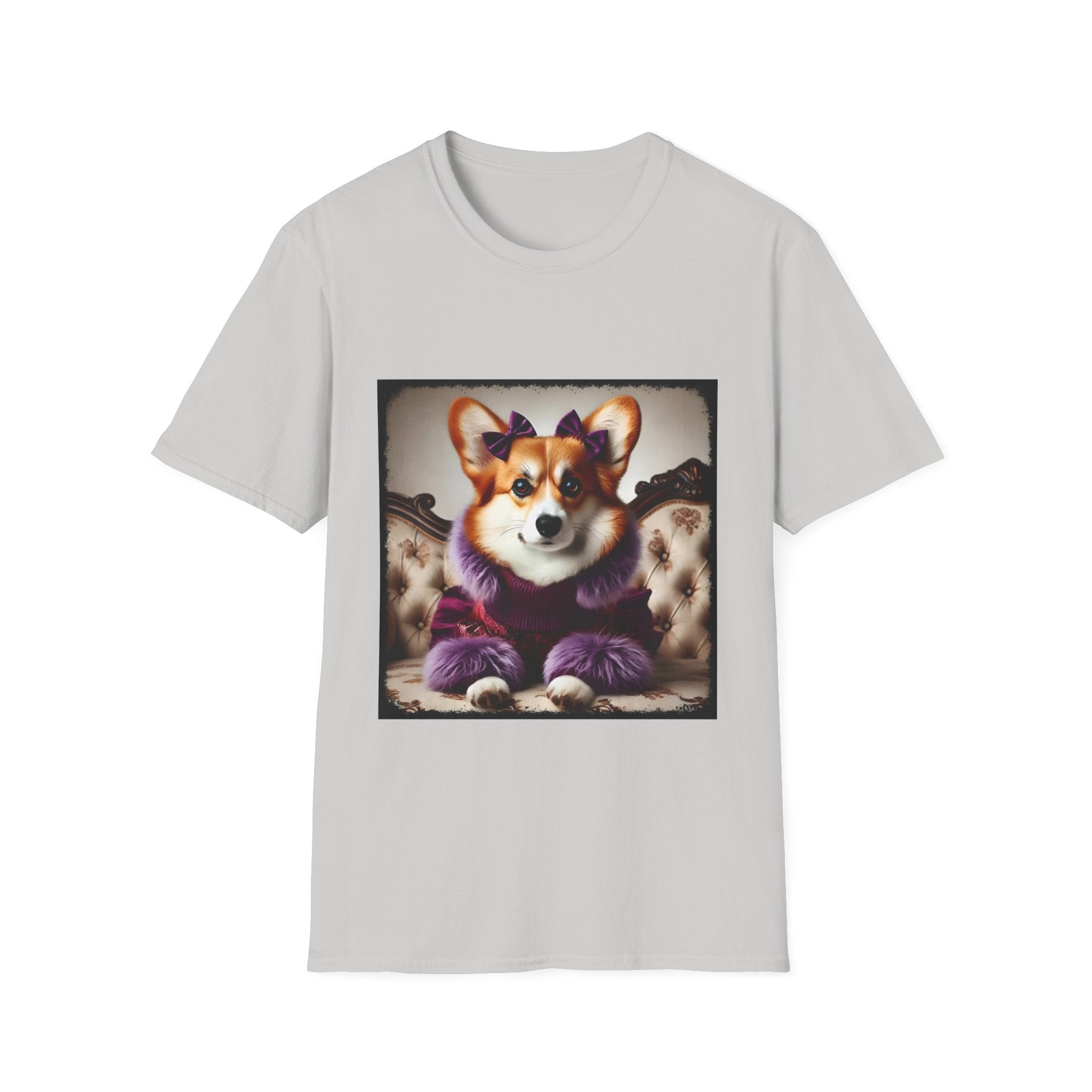 Pembroke Welsh Corgi Purple Pawfluencer | Unisex Dog T-Shirt
