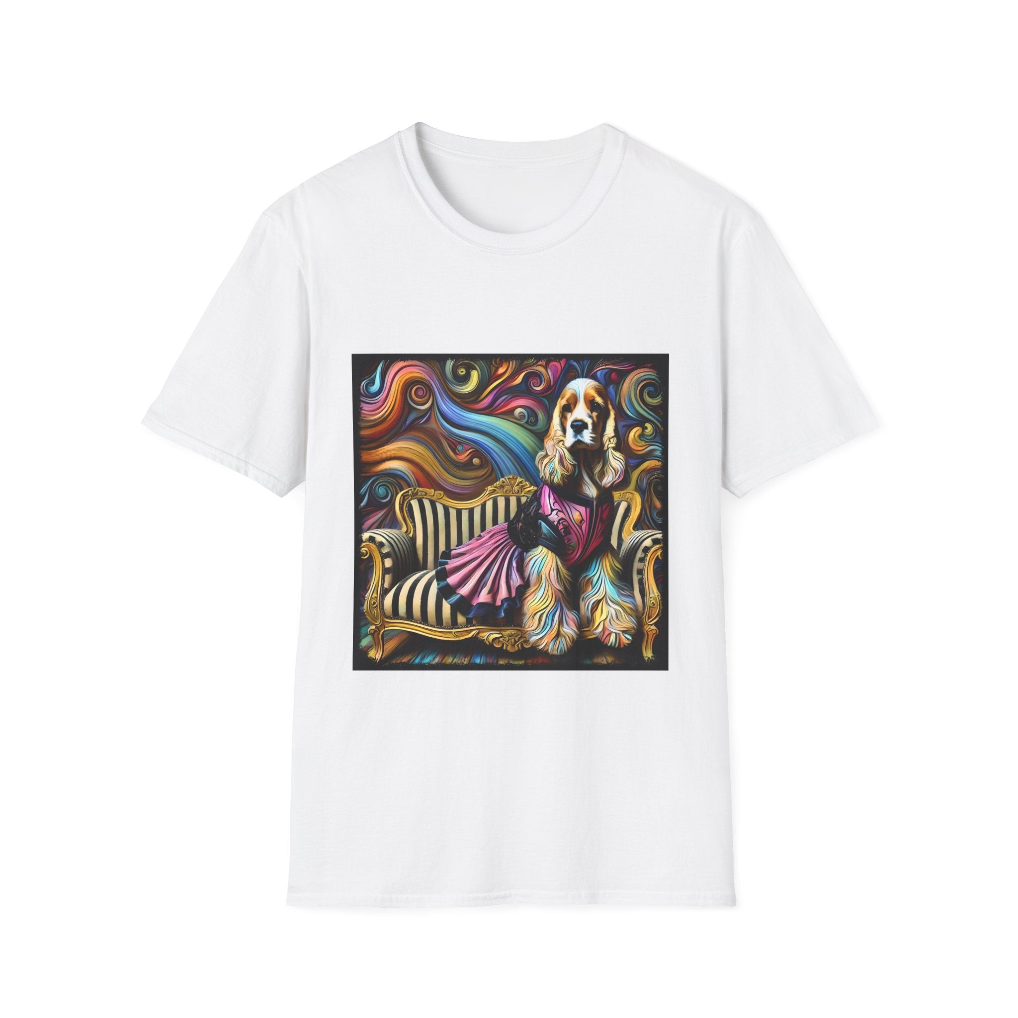 Cocker Spaniel Princess Rocker | Unisex Dog T-Shirt