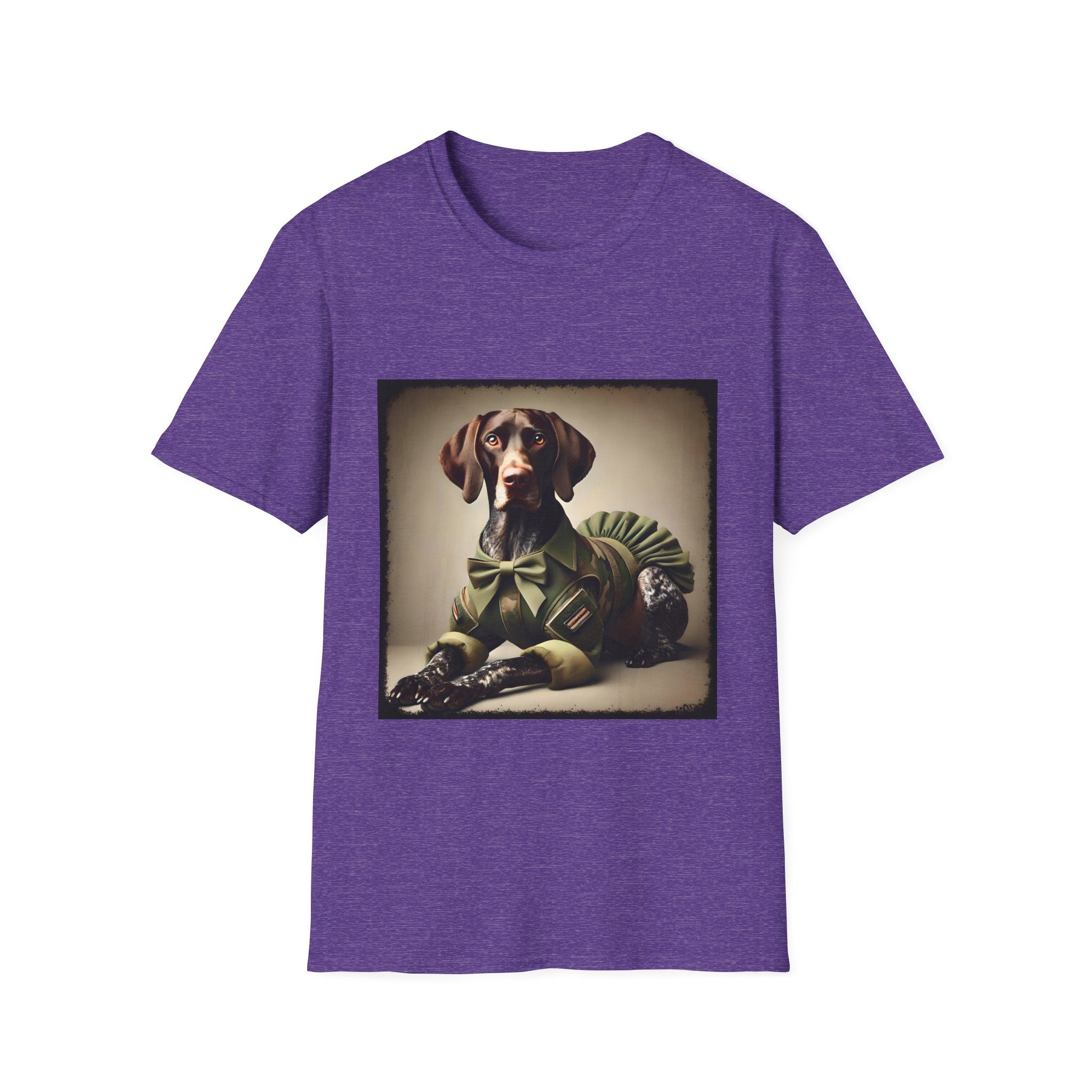 German Shorthaired Pointer Camo Princess | Unisex Dog T-Shirt